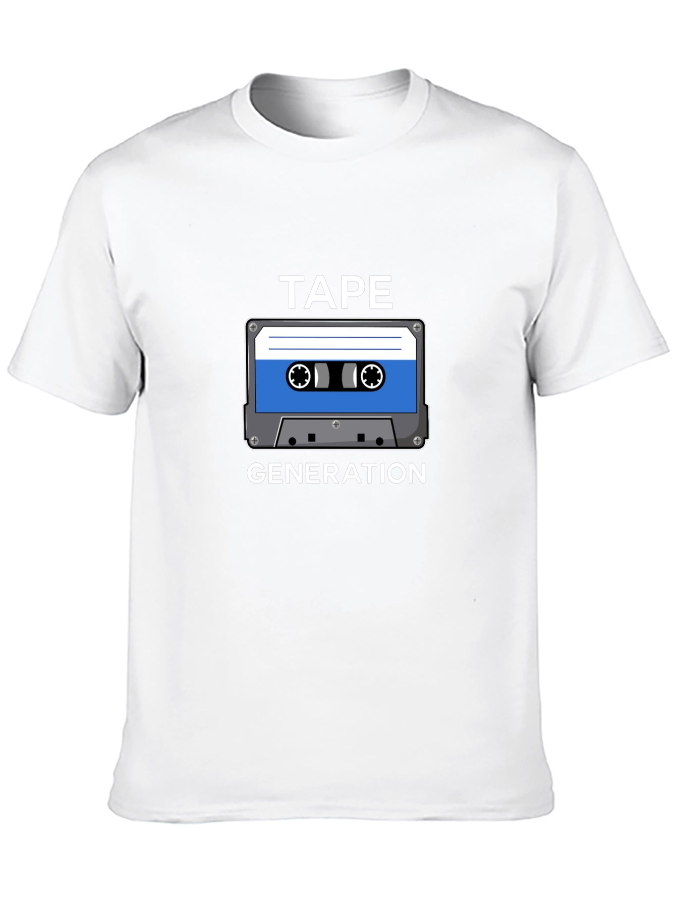 Retro Tape Generation Graphic T-Shirt