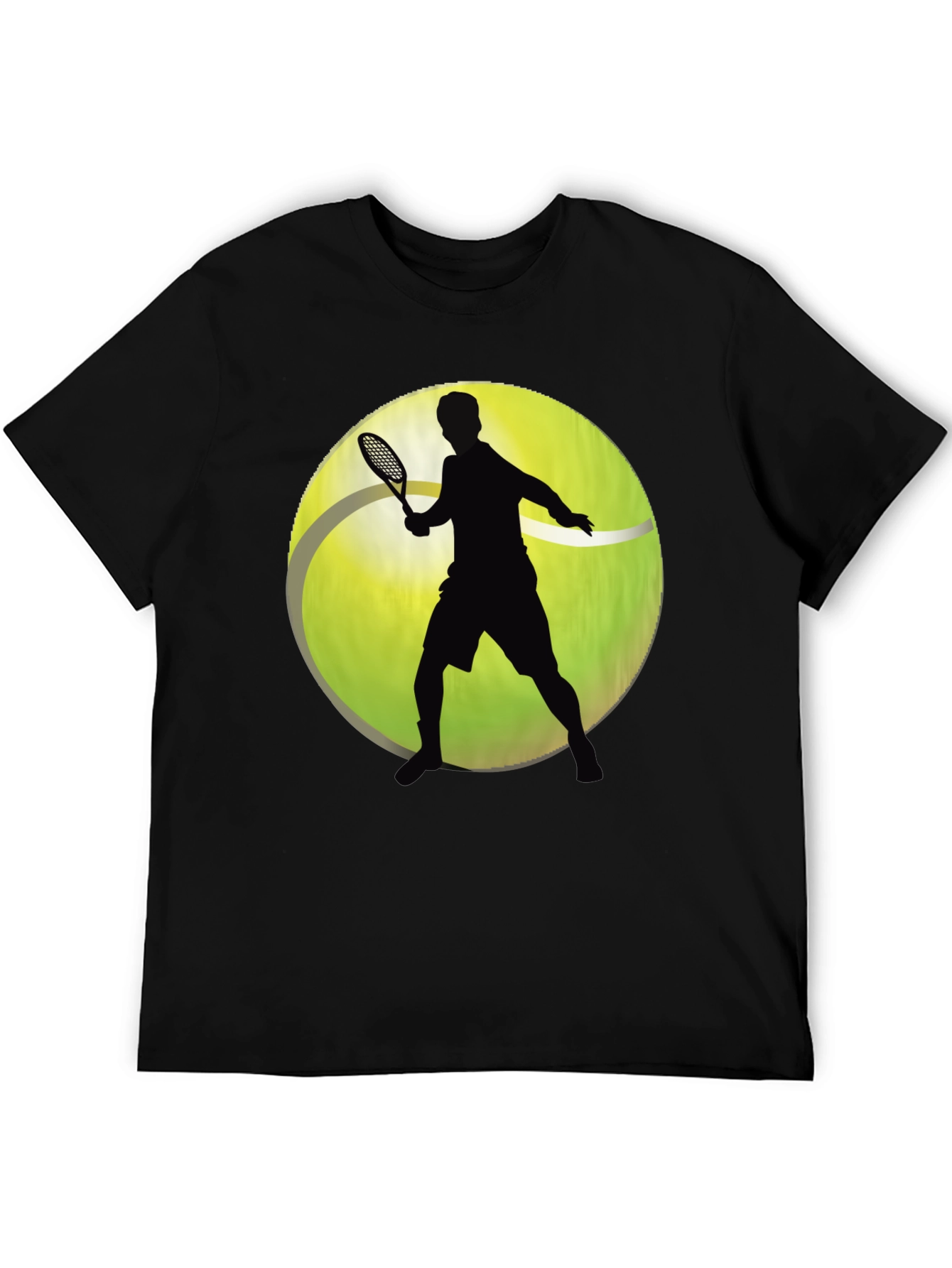 Tennis Player Graphic T-Shirt