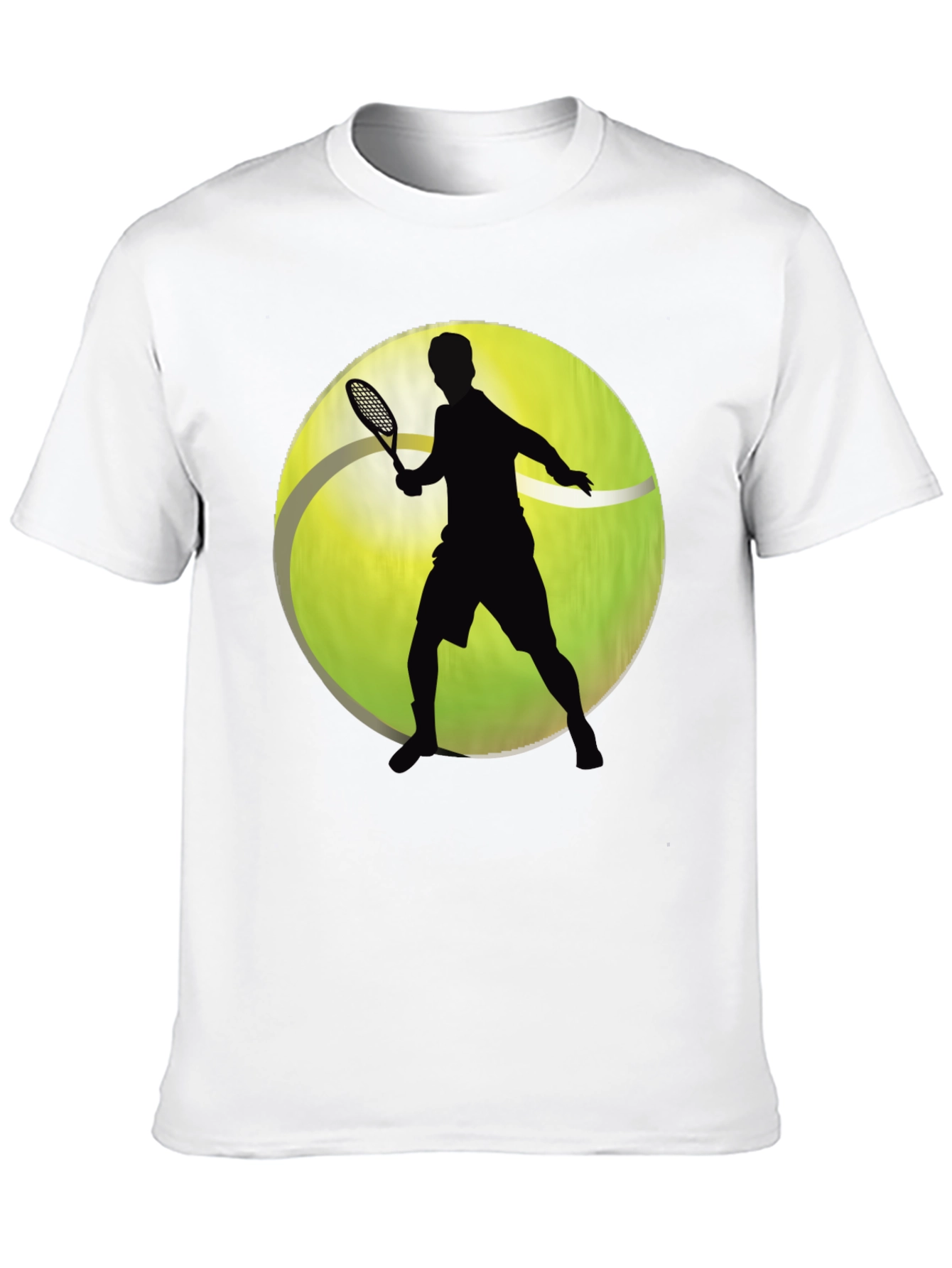 Tennis Player Graphic T-Shirt