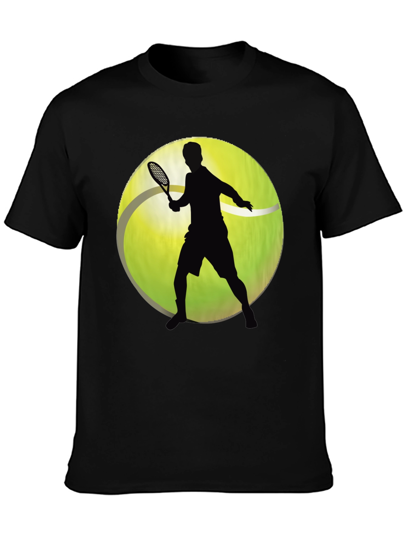 Tennis Player Graphic T-Shirt