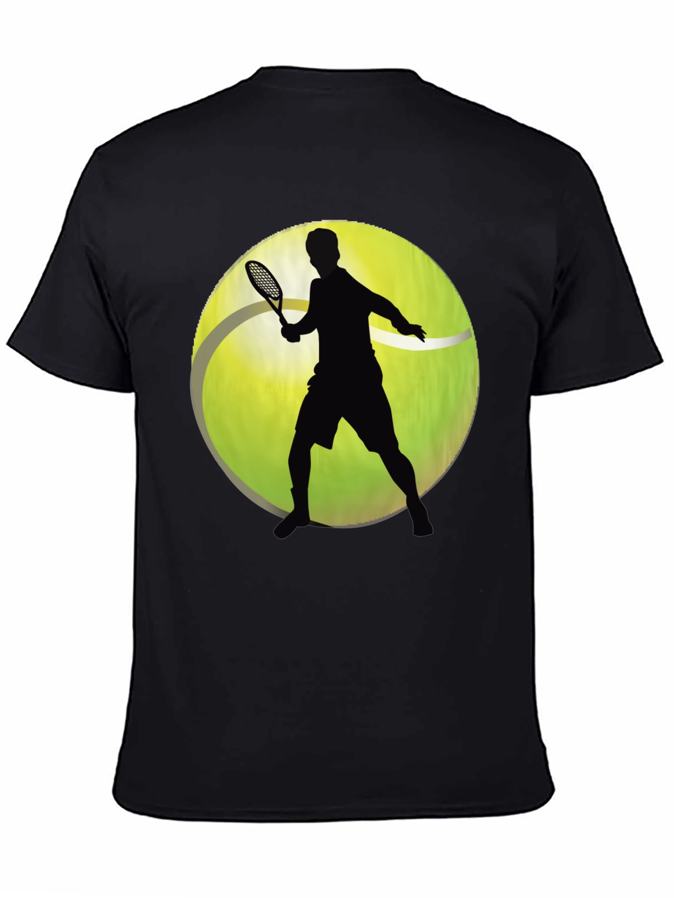 Tennis Player Graphic T-Shirt