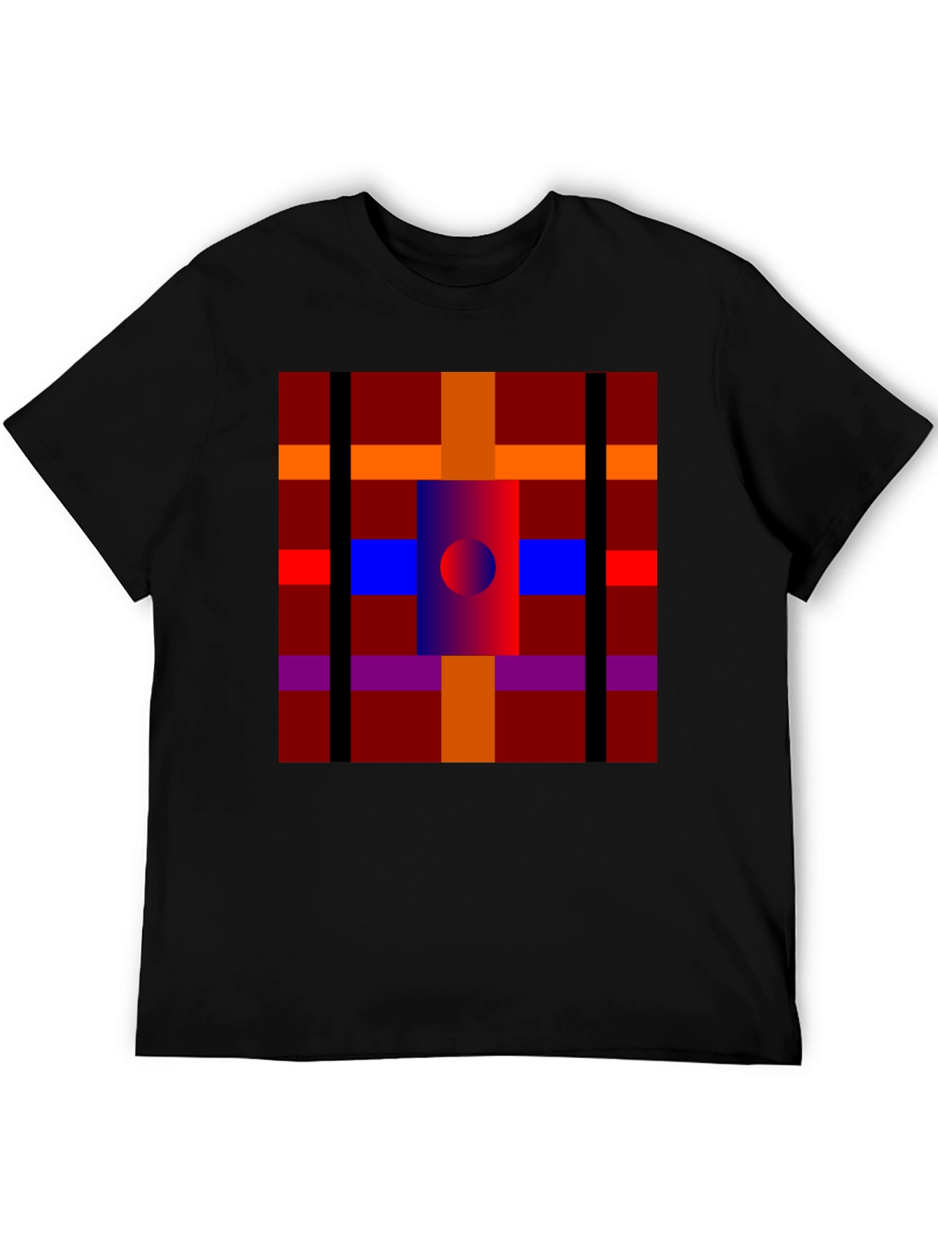 Abstract Pattern Graphic Print T-Shirt