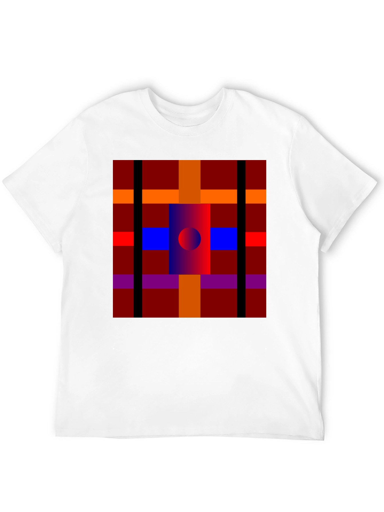Abstract Pattern Graphic Print T-Shirt
