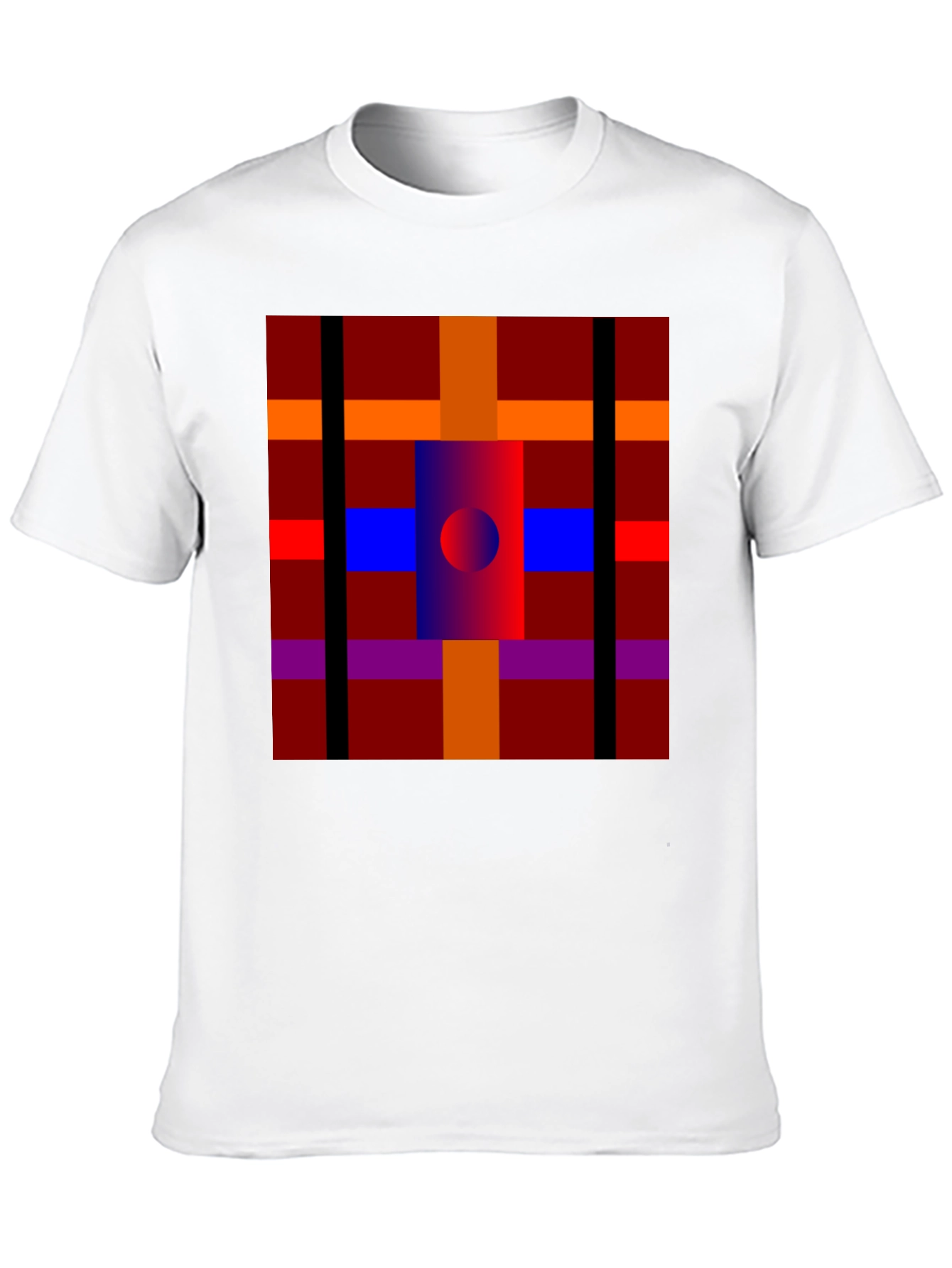 Abstract Pattern Graphic Print T-Shirt