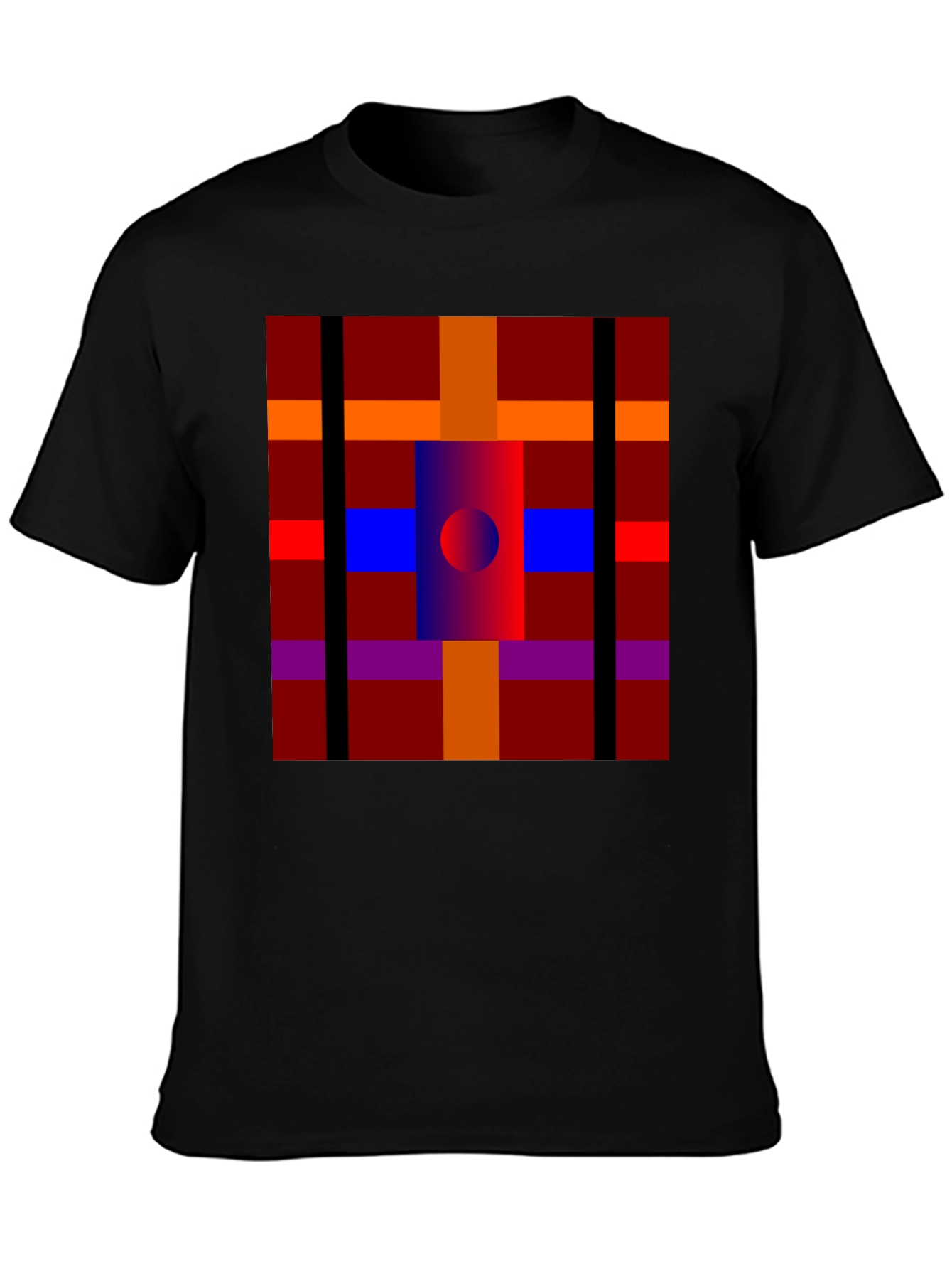 Abstract Pattern Graphic Print T-Shirt