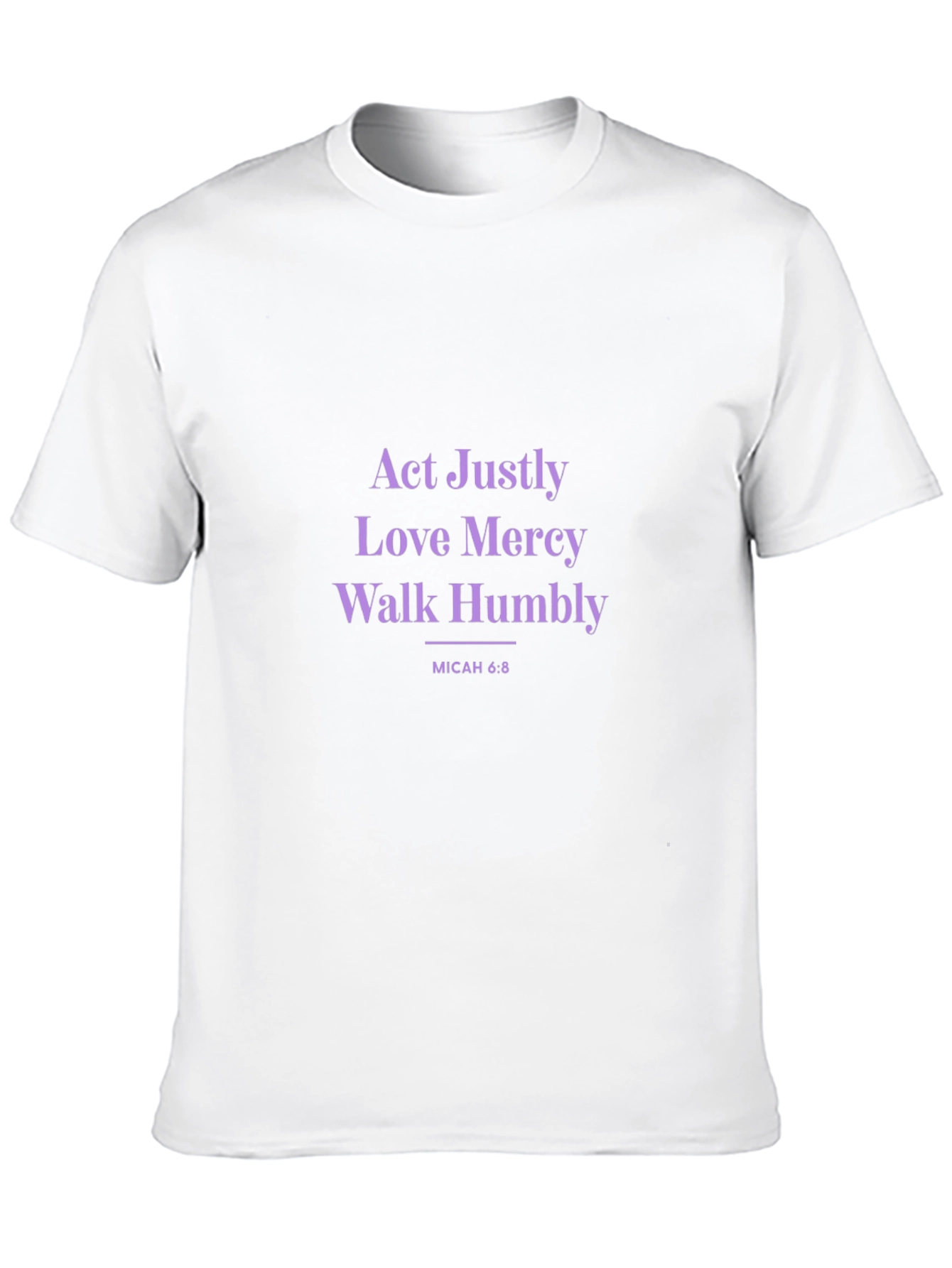 Act Justly Love Mercy Walk Humbly T-Shirt