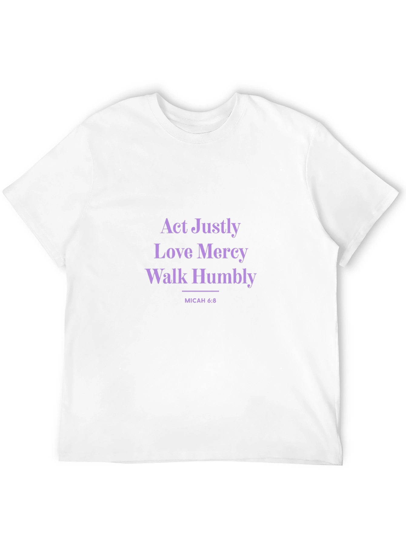 Act Justly Love Mercy Walk Humbly T-Shirt
