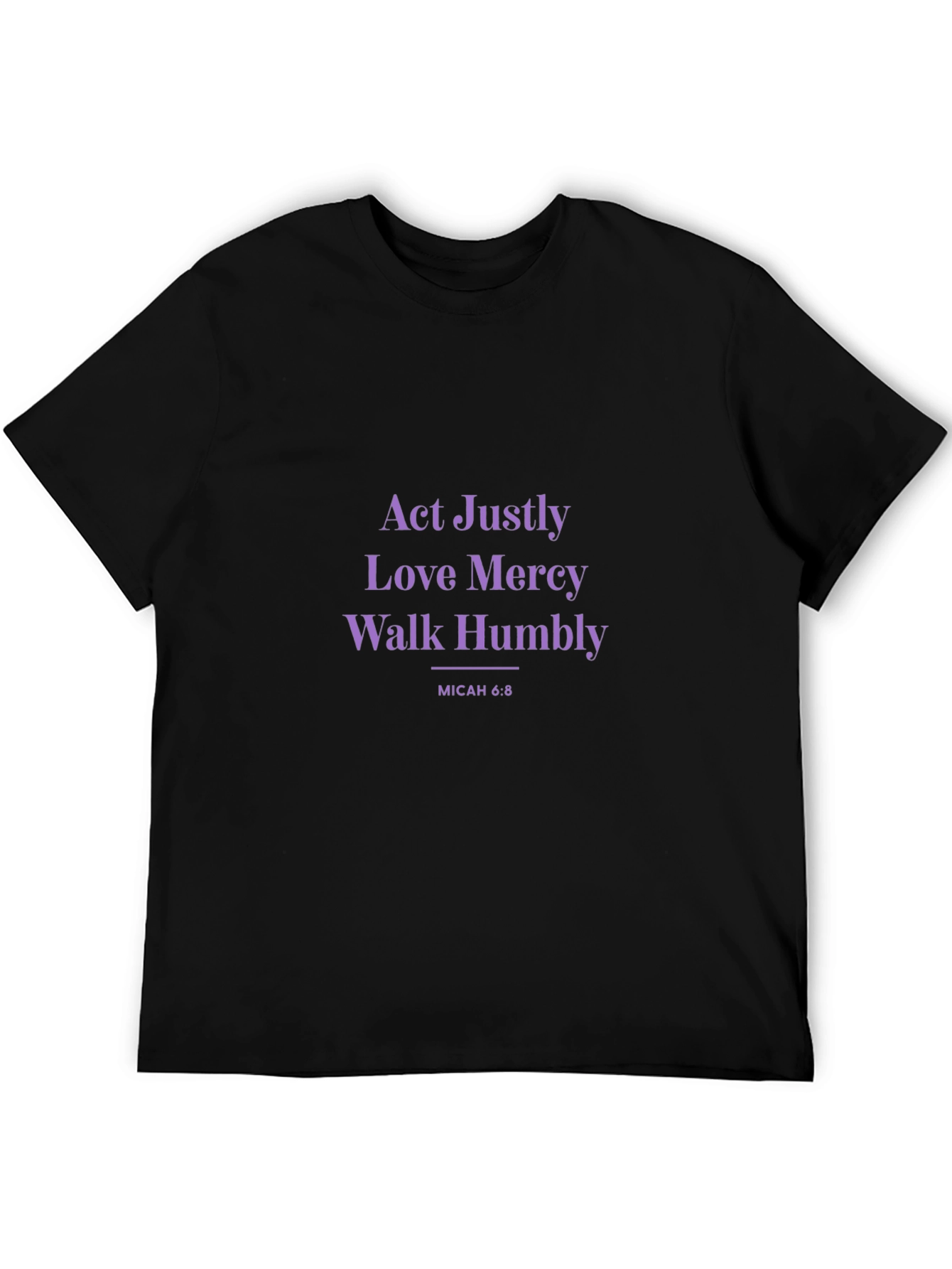 Act Justly Love Mercy Walk Humbly T-Shirt