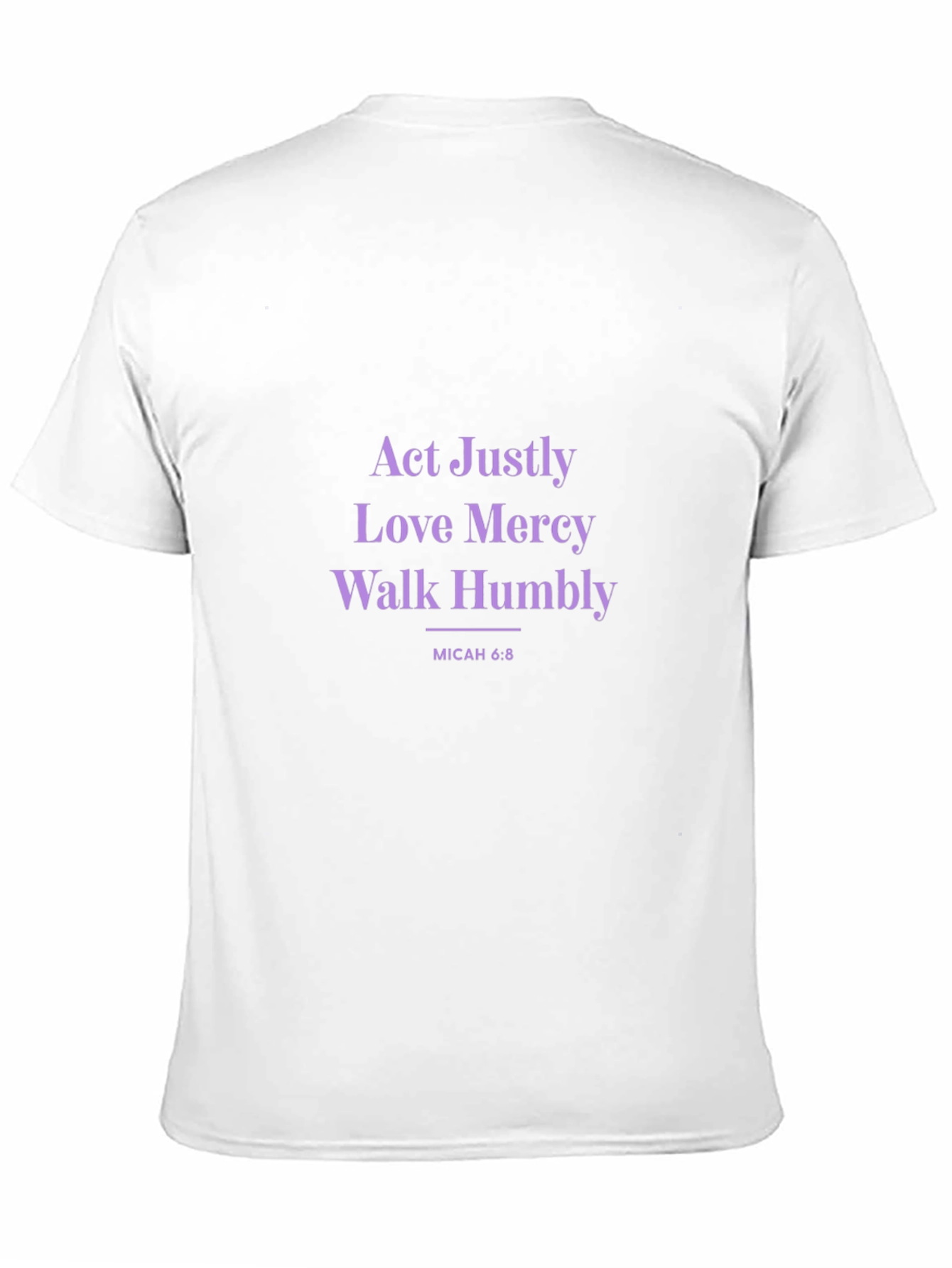 Act Justly Love Mercy Walk Humbly T-Shirt