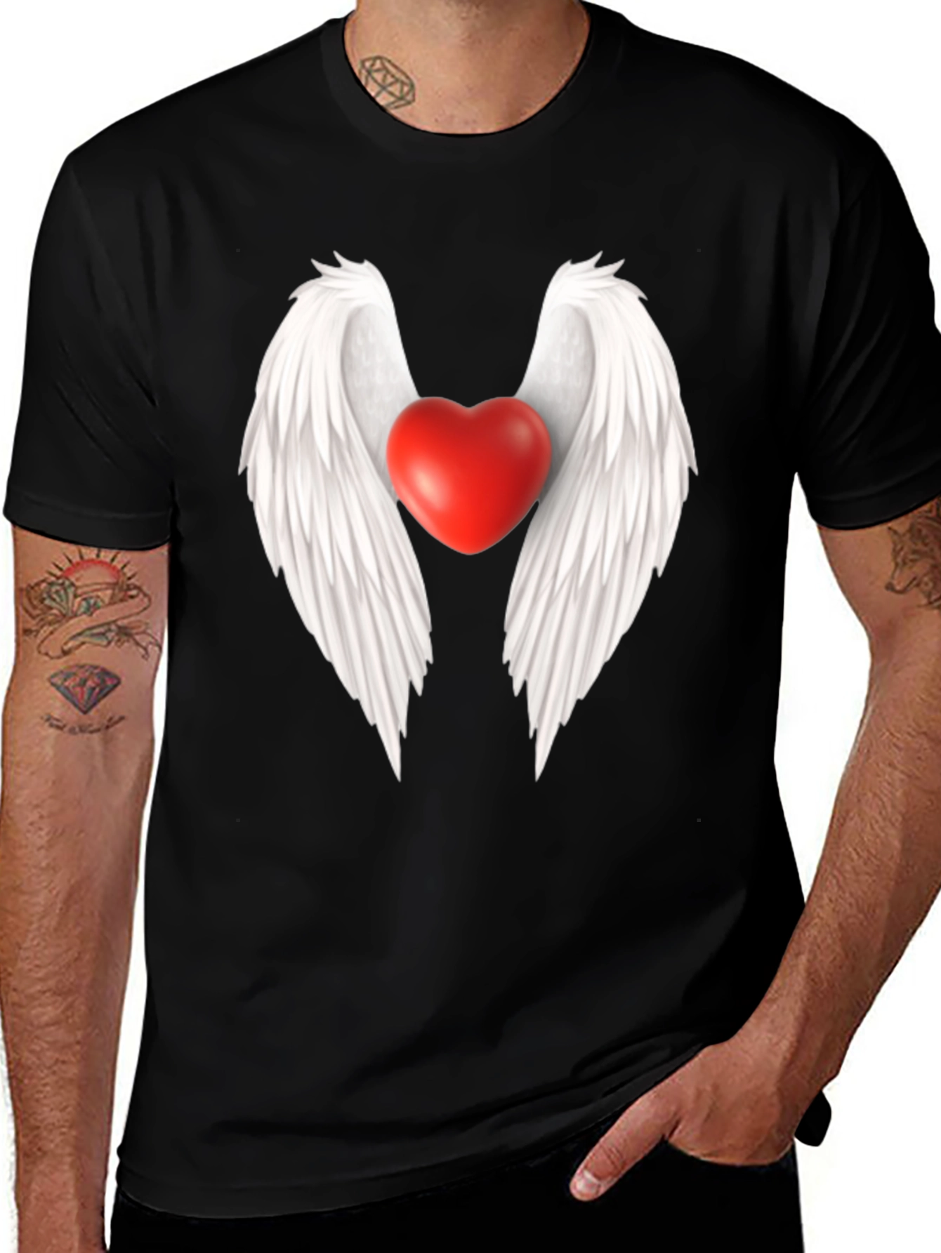Angel Heart Graphic T-Shirt