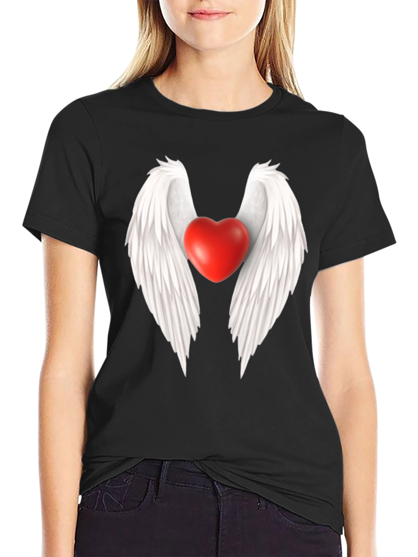 Angel Heart Graphic T-Shirt