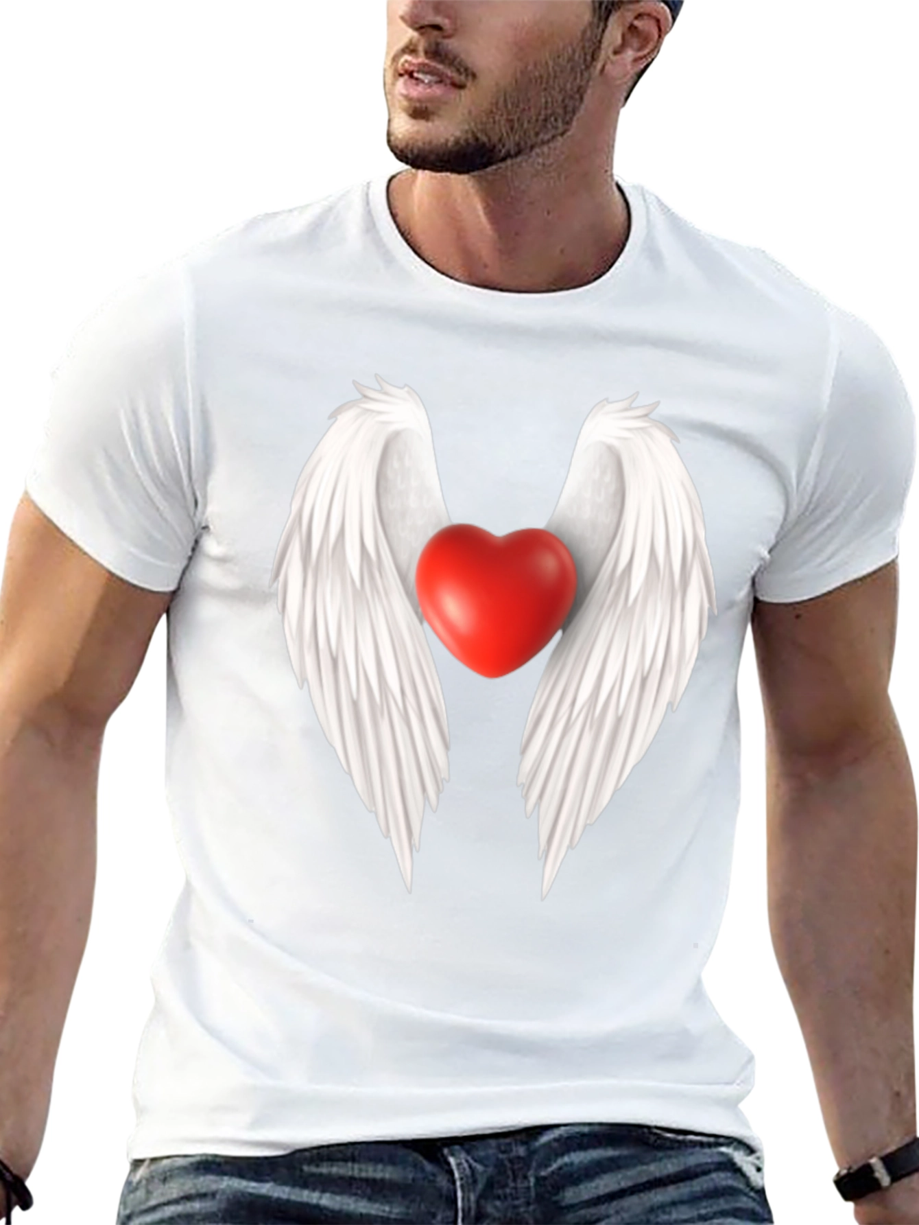Angel Heart Graphic T-Shirt
