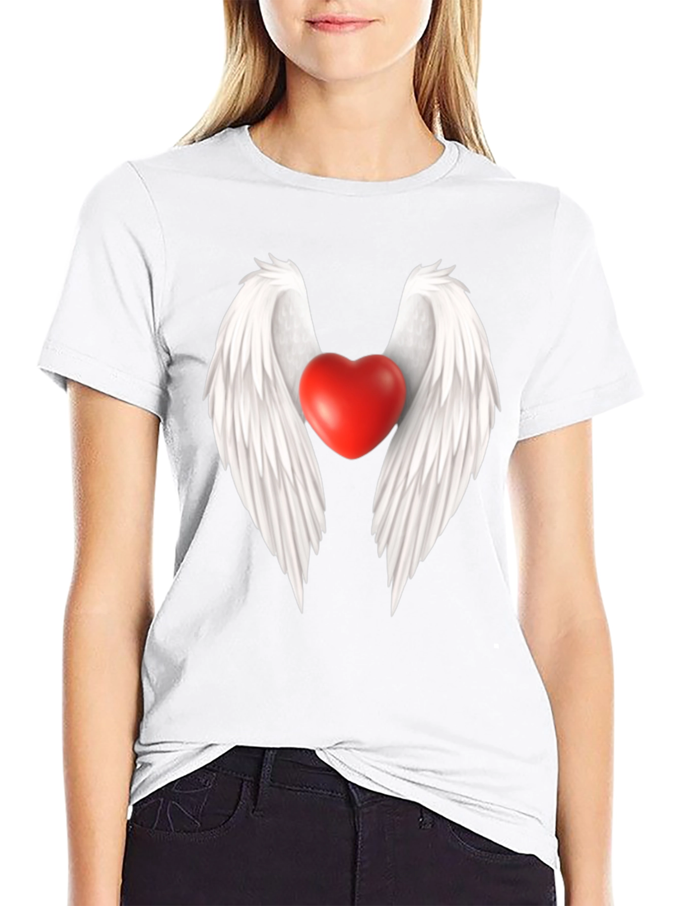Angel Heart Graphic T-Shirt