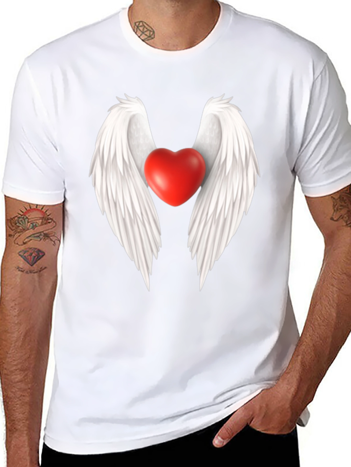 Angel Heart Graphic T-Shirt