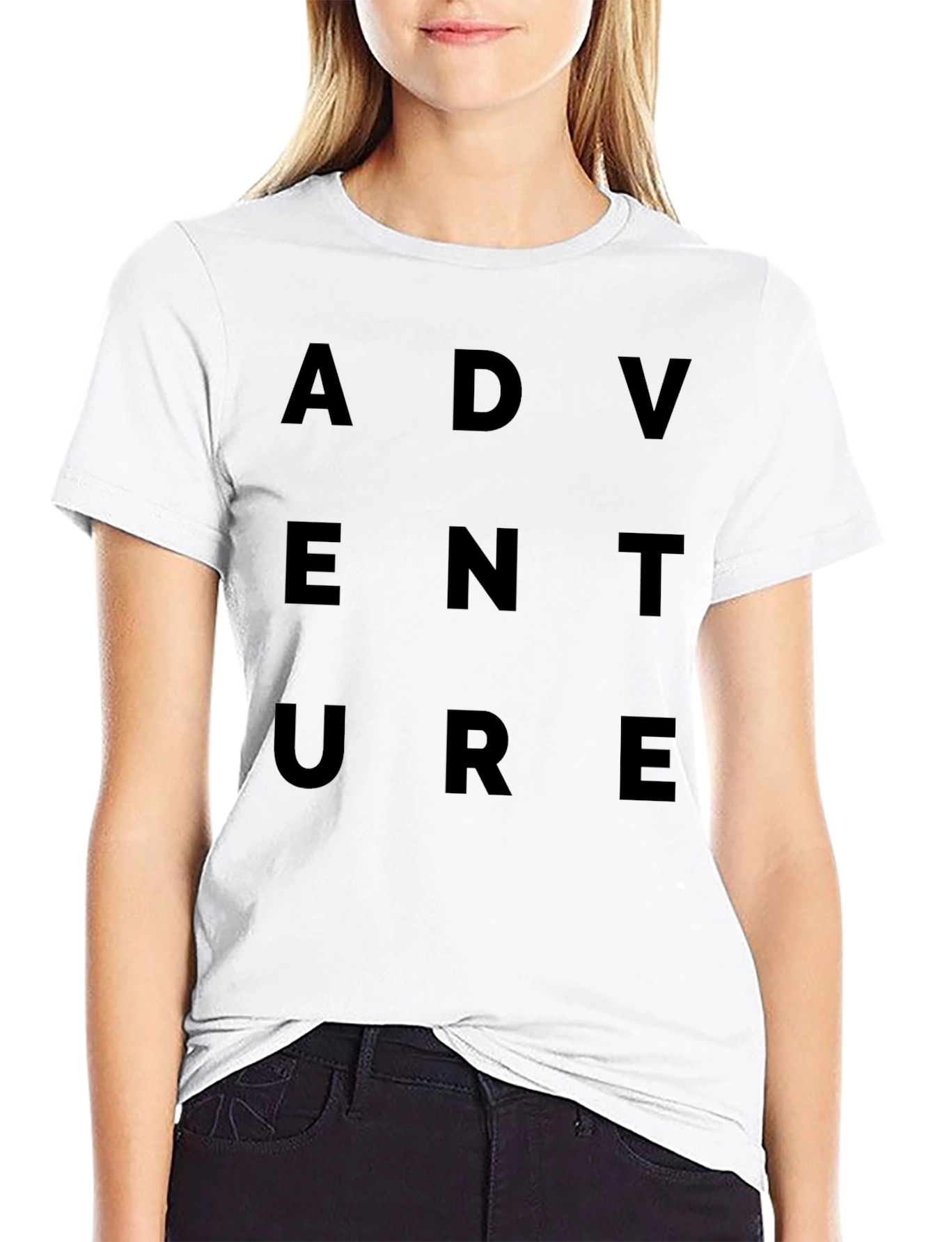 Adventure T-Shirt - Black Graphic Tee