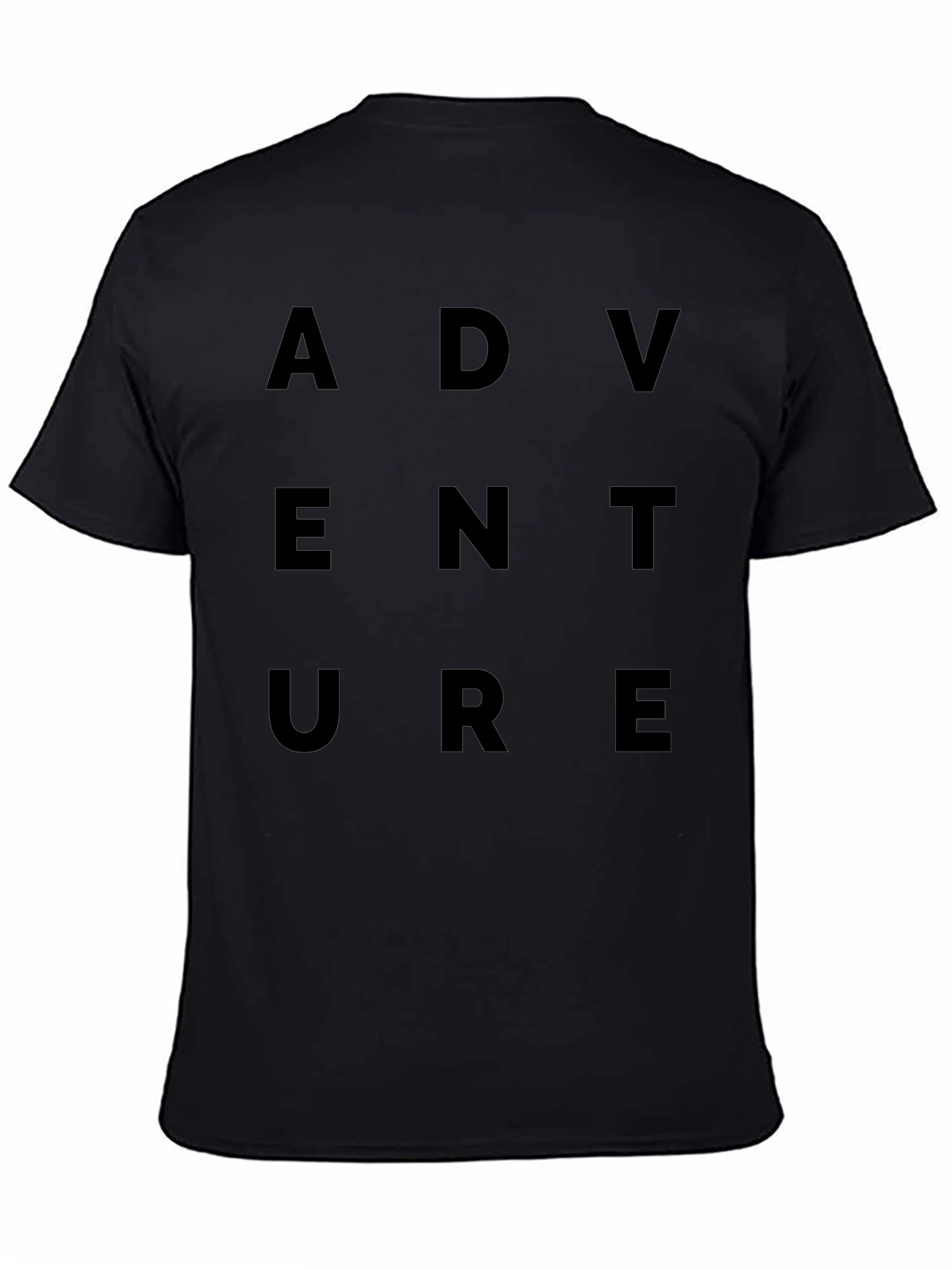 Adventure T-Shirt - Black Graphic Tee