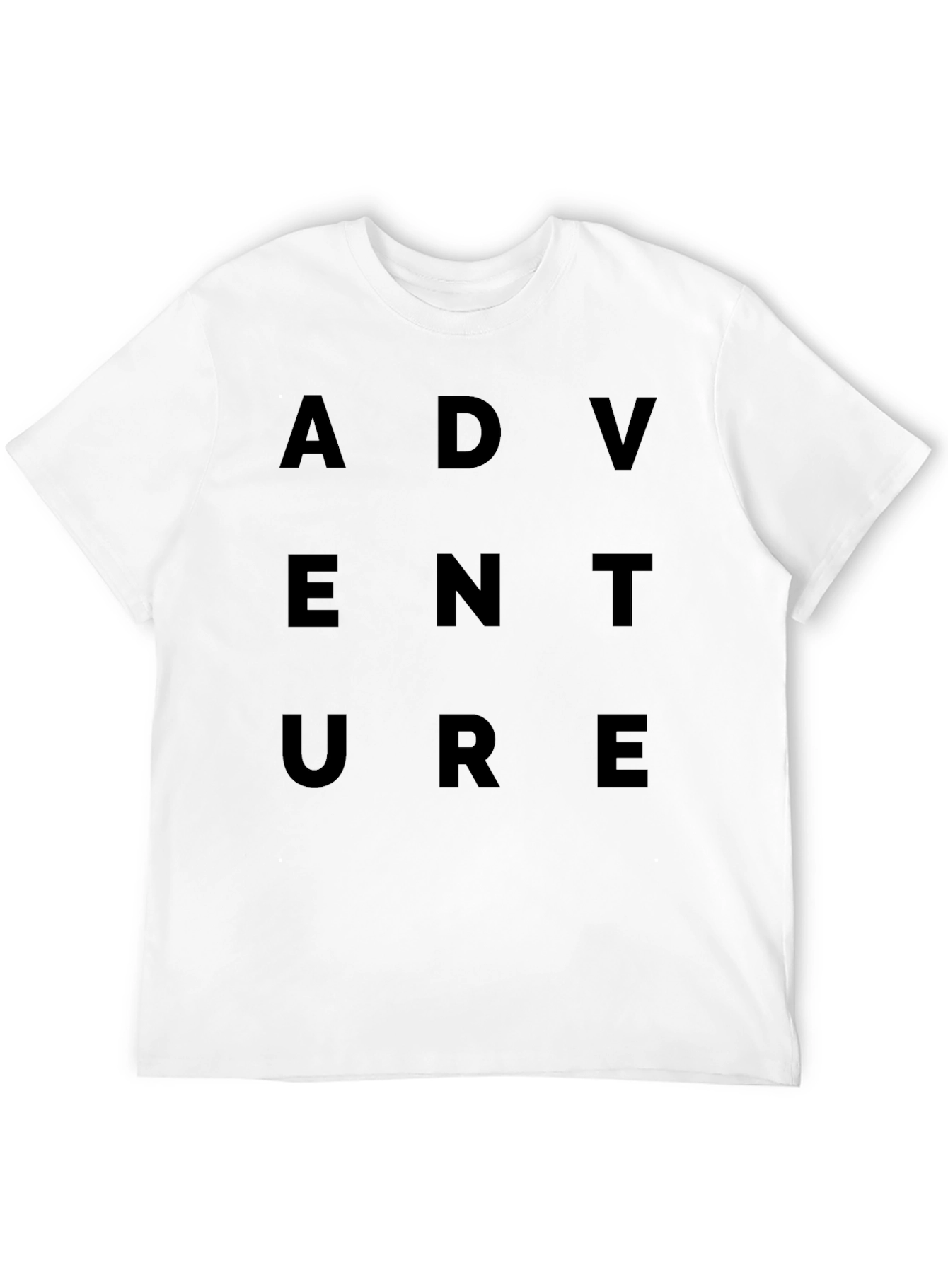 Adventure T-Shirt - Black Graphic Tee