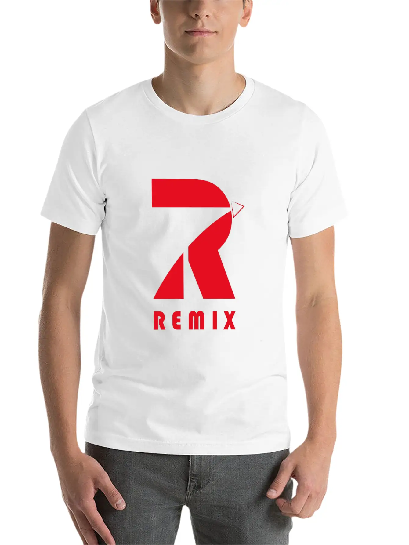 Official Logo Remix´s Clothing Essential Cotton Tee For Daily Outfits – Unisex Style