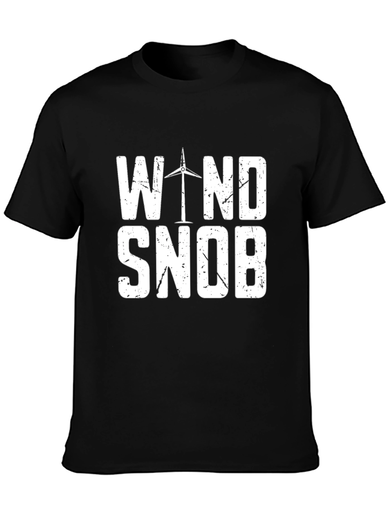 Wind Snob T-Shirt - Renewable Energy Advocate Tee