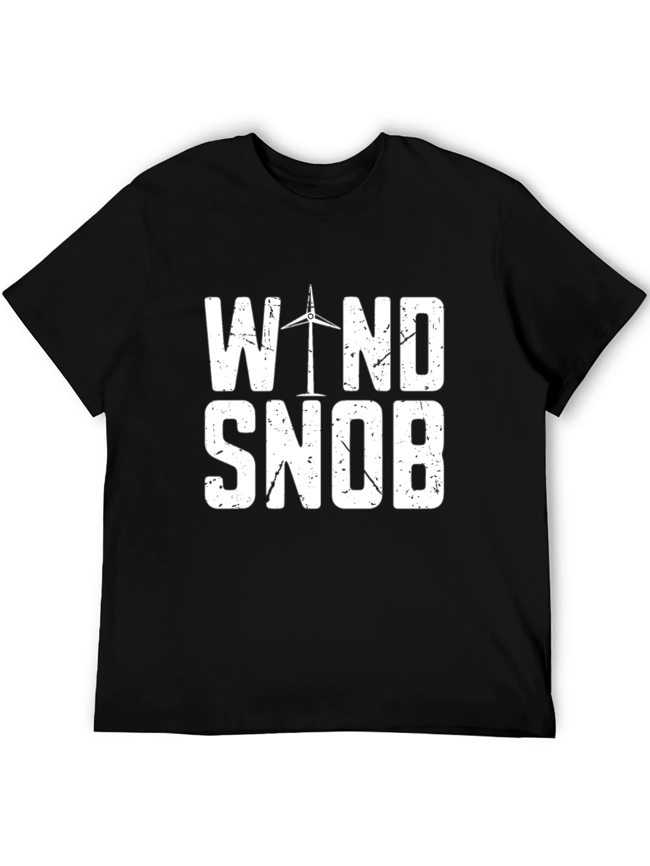 Wind Snob T-Shirt - Renewable Energy Advocate Tee