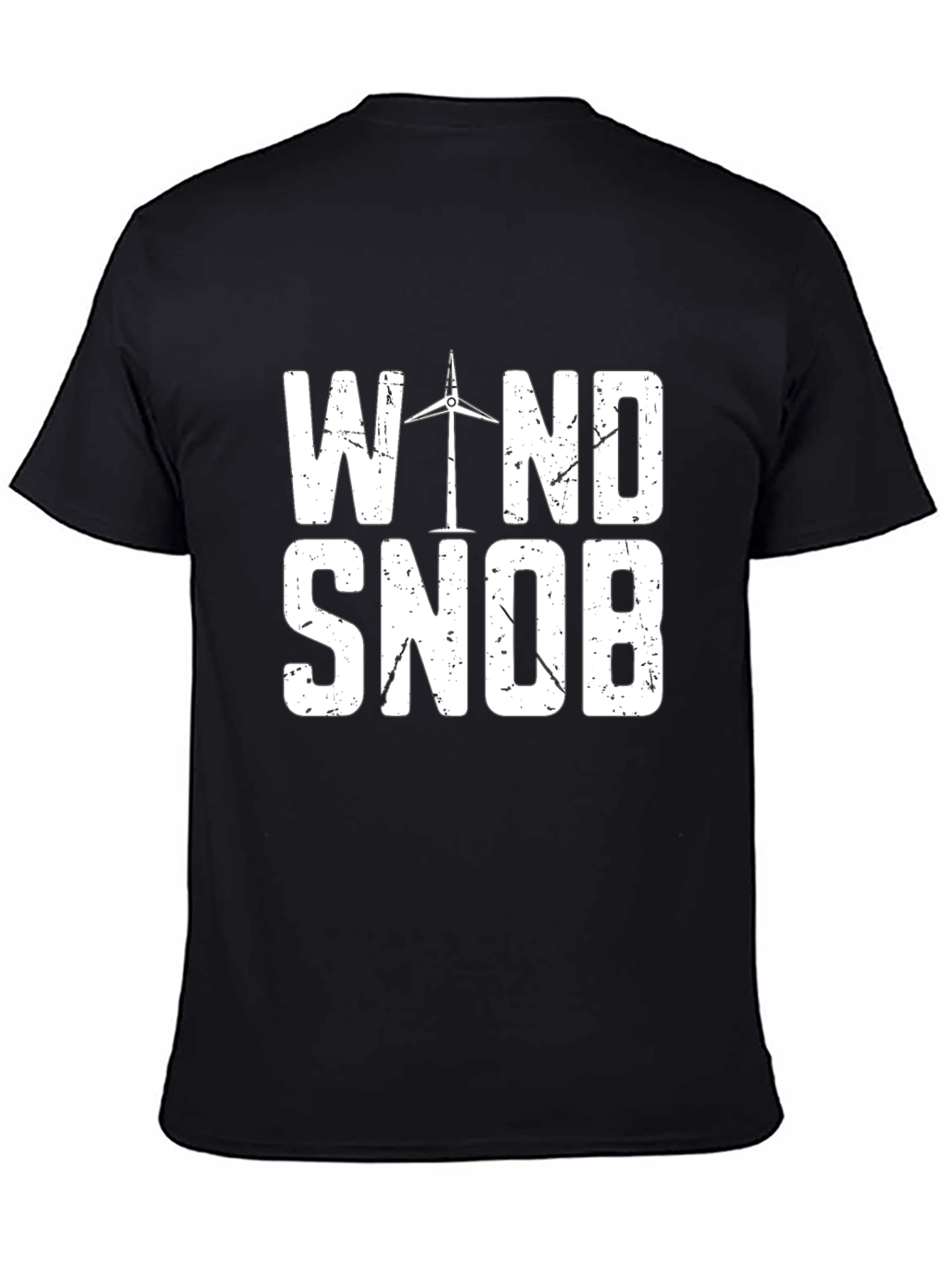 Wind Snob T-Shirt - Renewable Energy Advocate Tee