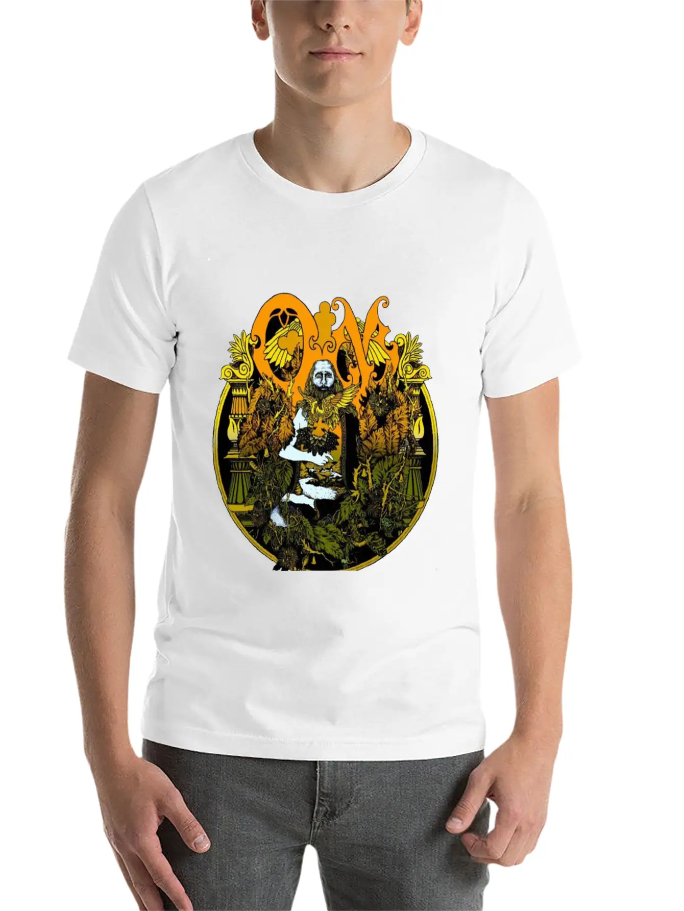 OM Band Soft Cotton Short Sleeve Tee – Unisex Wardrobe Staple