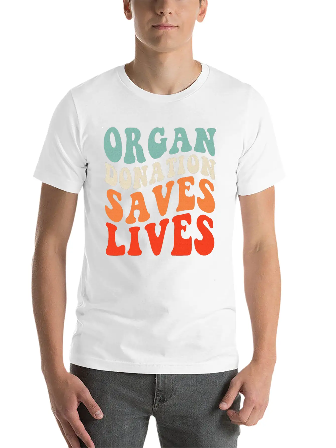Organ Donation Saves Lives Essential Cotton Tee For Daily Outfits – Unisex Style