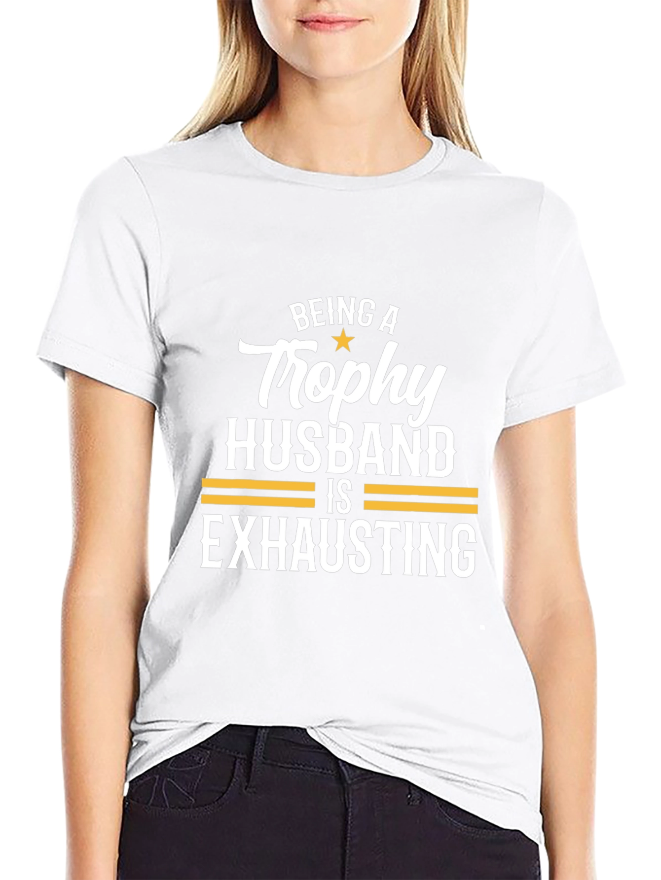 Trophy Husband Tee - Funny Husband Gift