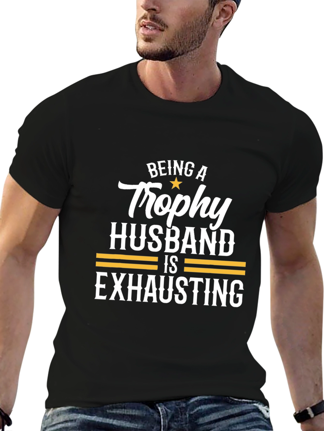 Trophy Husband Tee - Funny Husband Gift