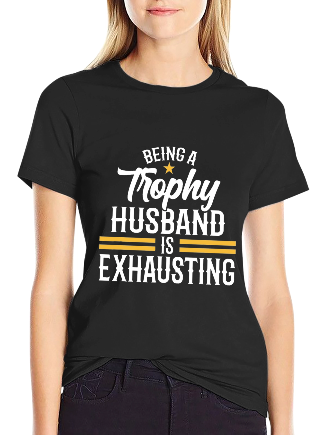 Trophy Husband Tee - Funny Husband Gift