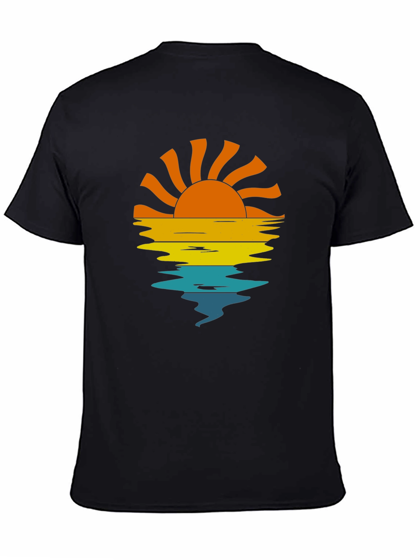Sunset Reflection Graphic T-Shirt
