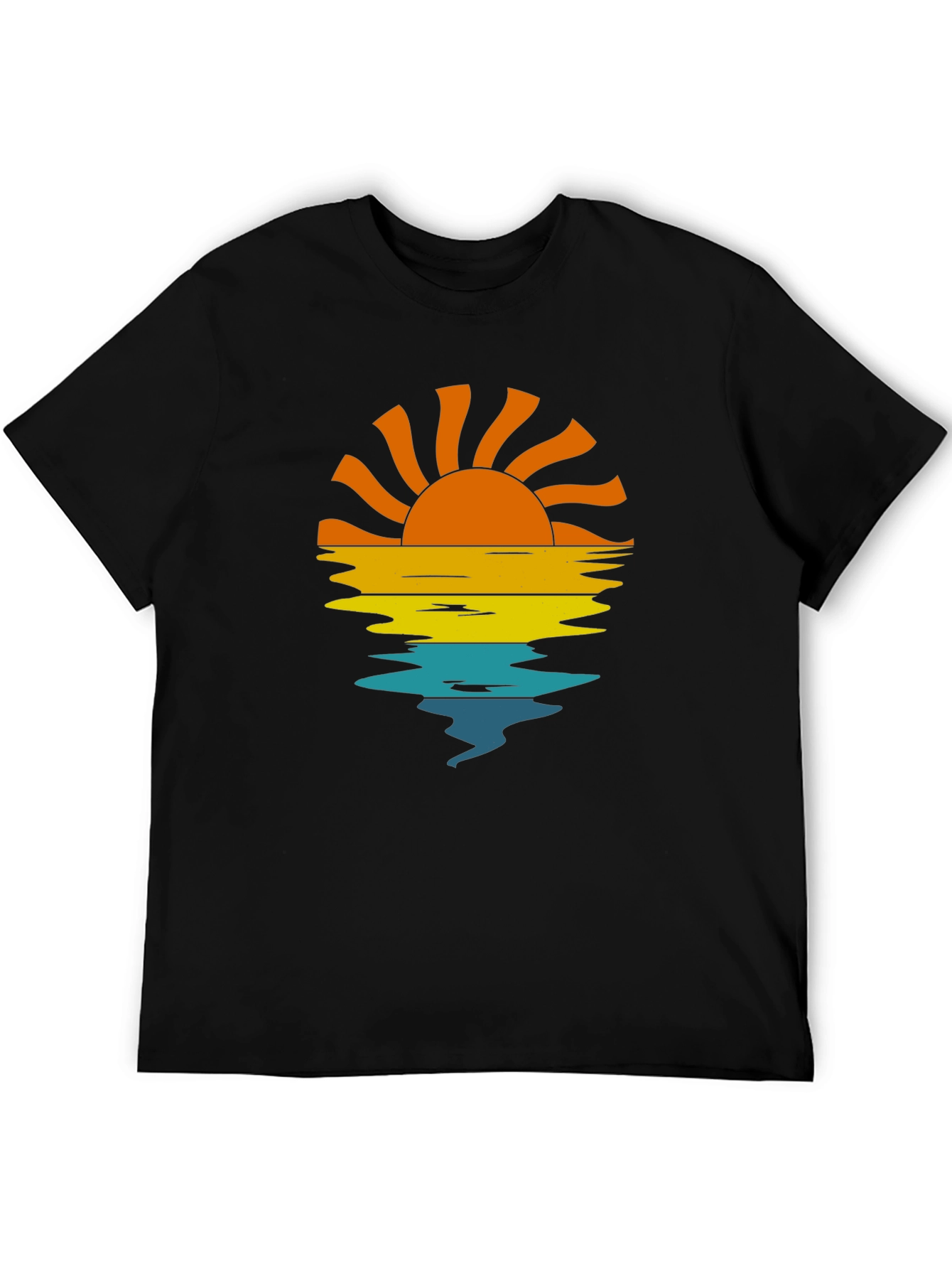 Sunset Reflection Graphic T-Shirt