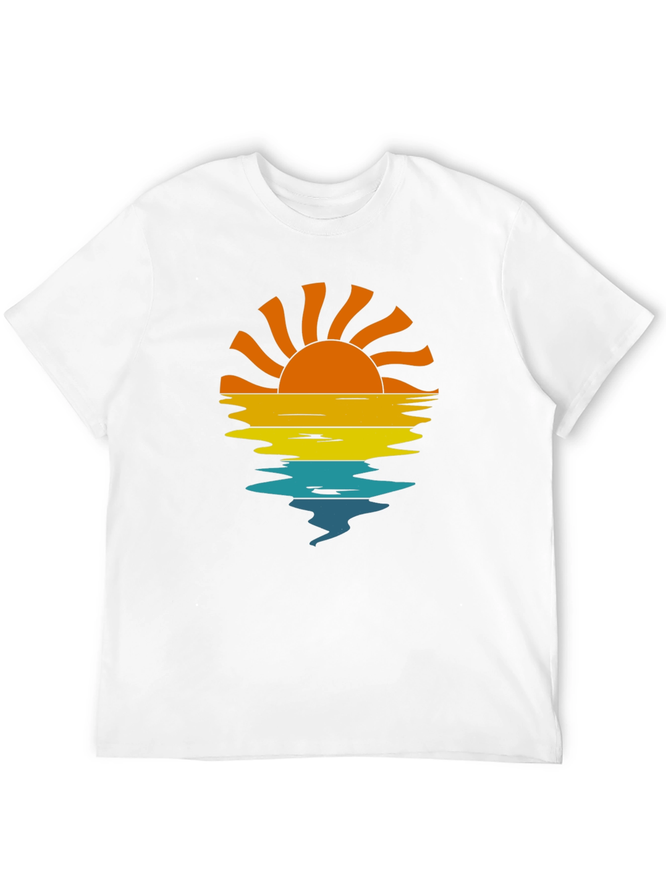 Sunset Reflection Graphic T-Shirt