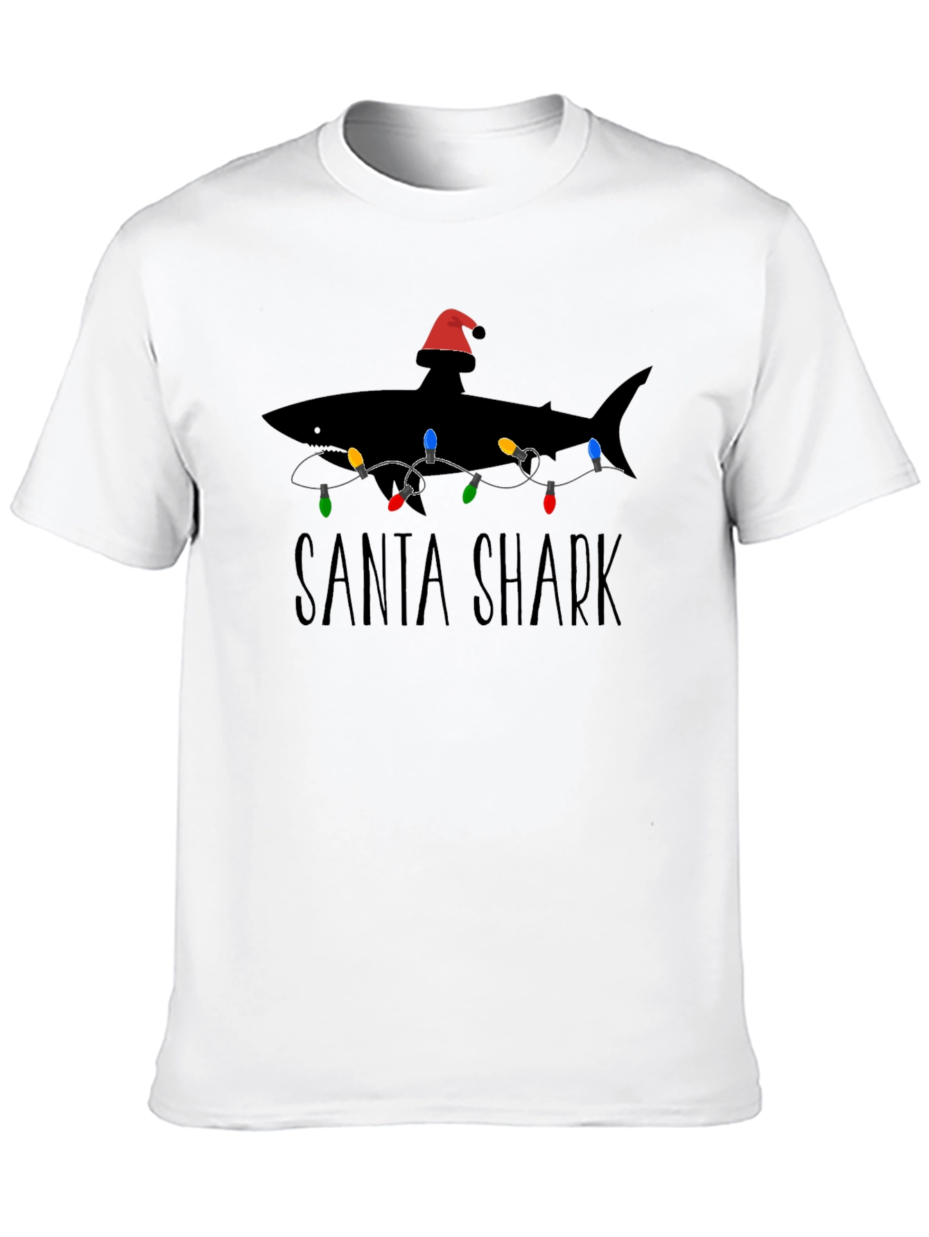 Santa Shark Christmas T-Shirt