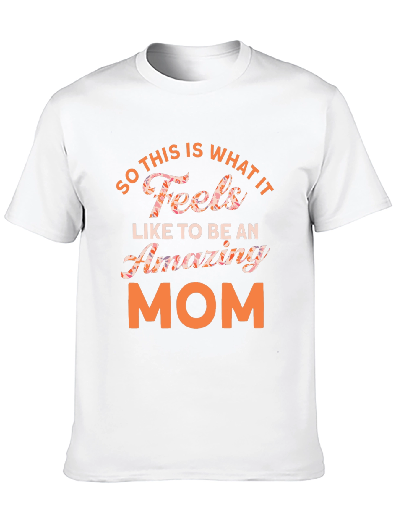 Amazing Mom Graphic Tee - Black
