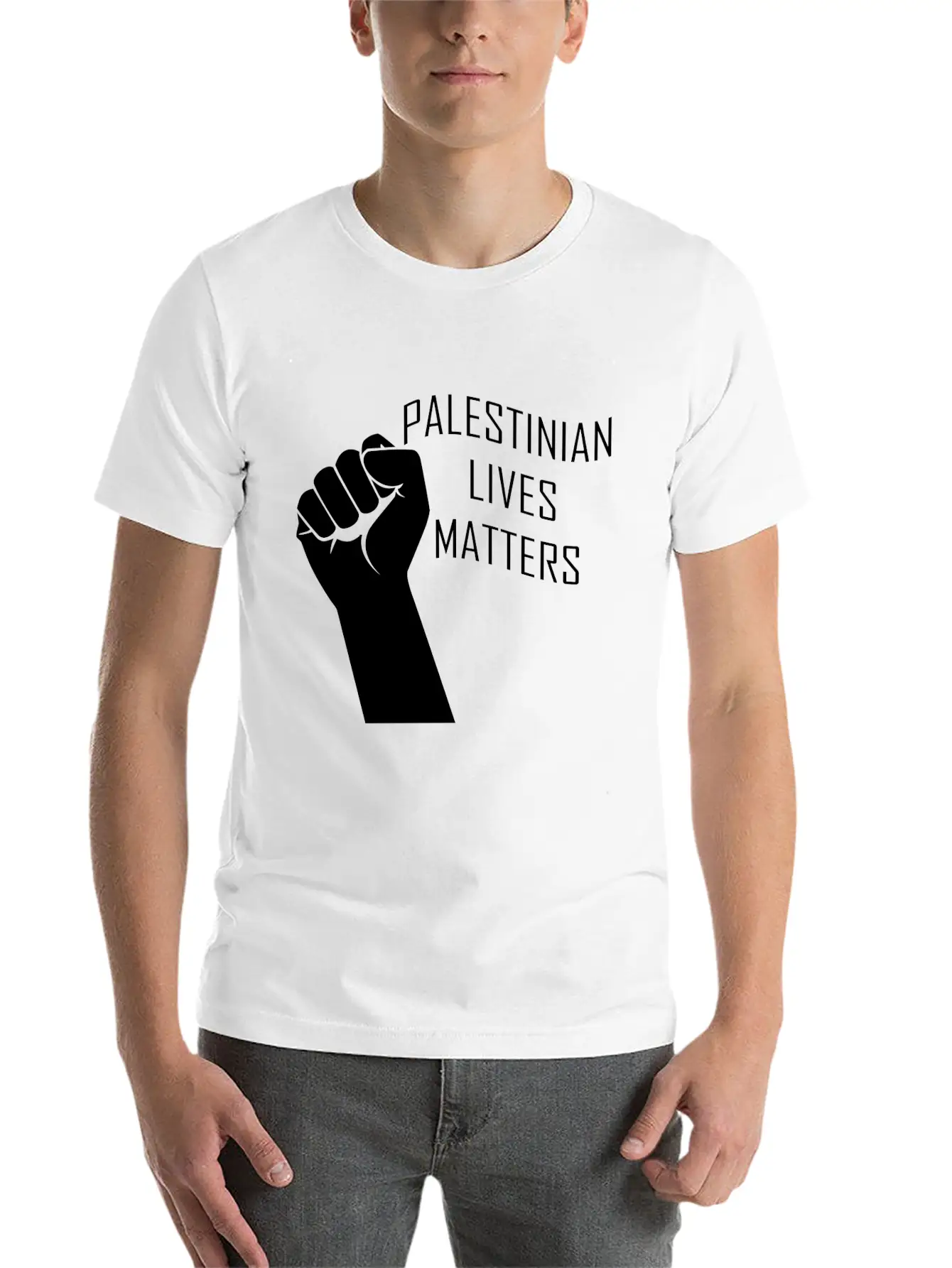 PALESTINIAN LIVES MATTERS Essential Cotton Tee For Daily Outfits – Unisex Style