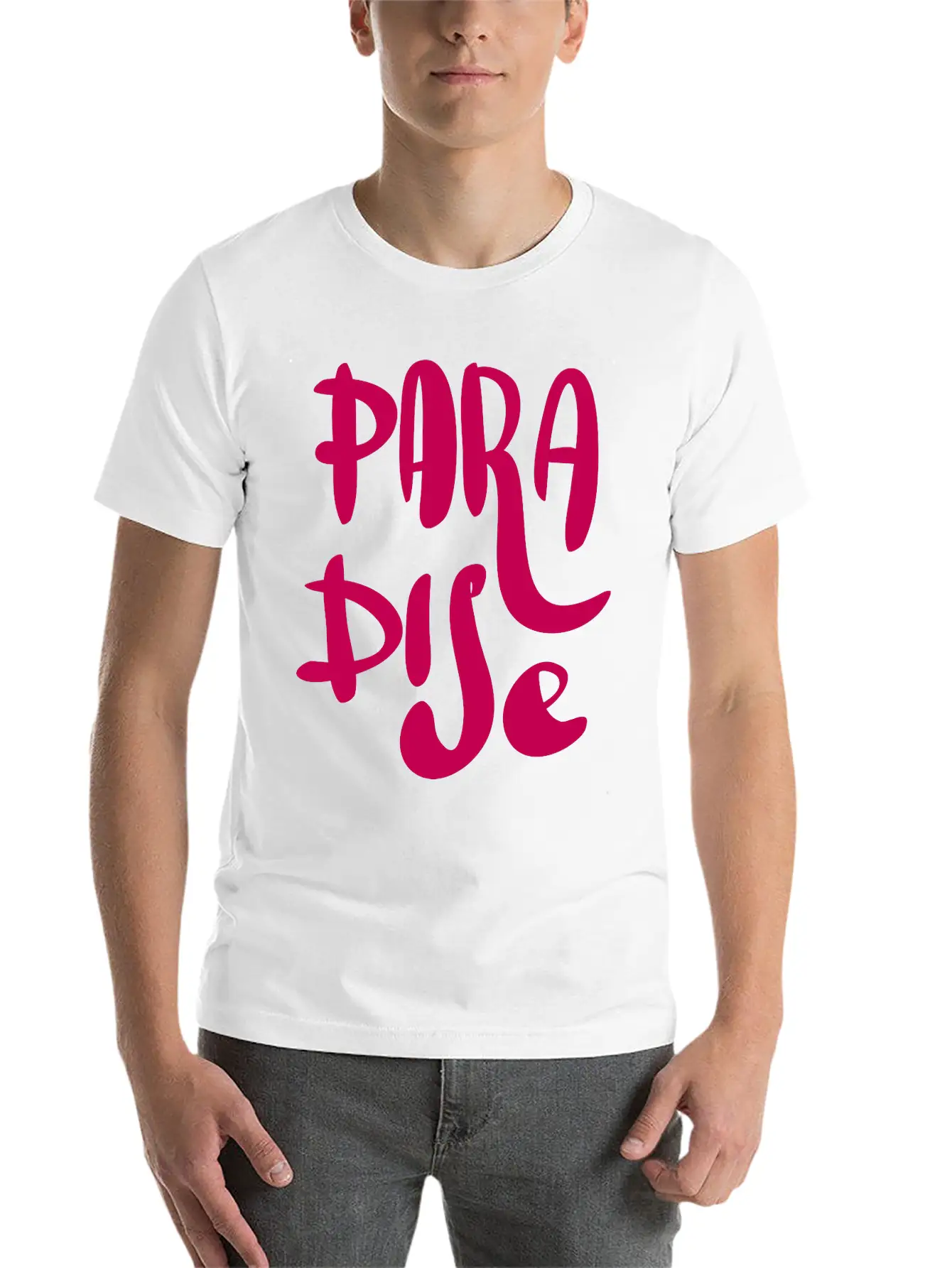 Paradise Lightweight Cotton T-Shirt – Daily Comfort Graphic Shirt