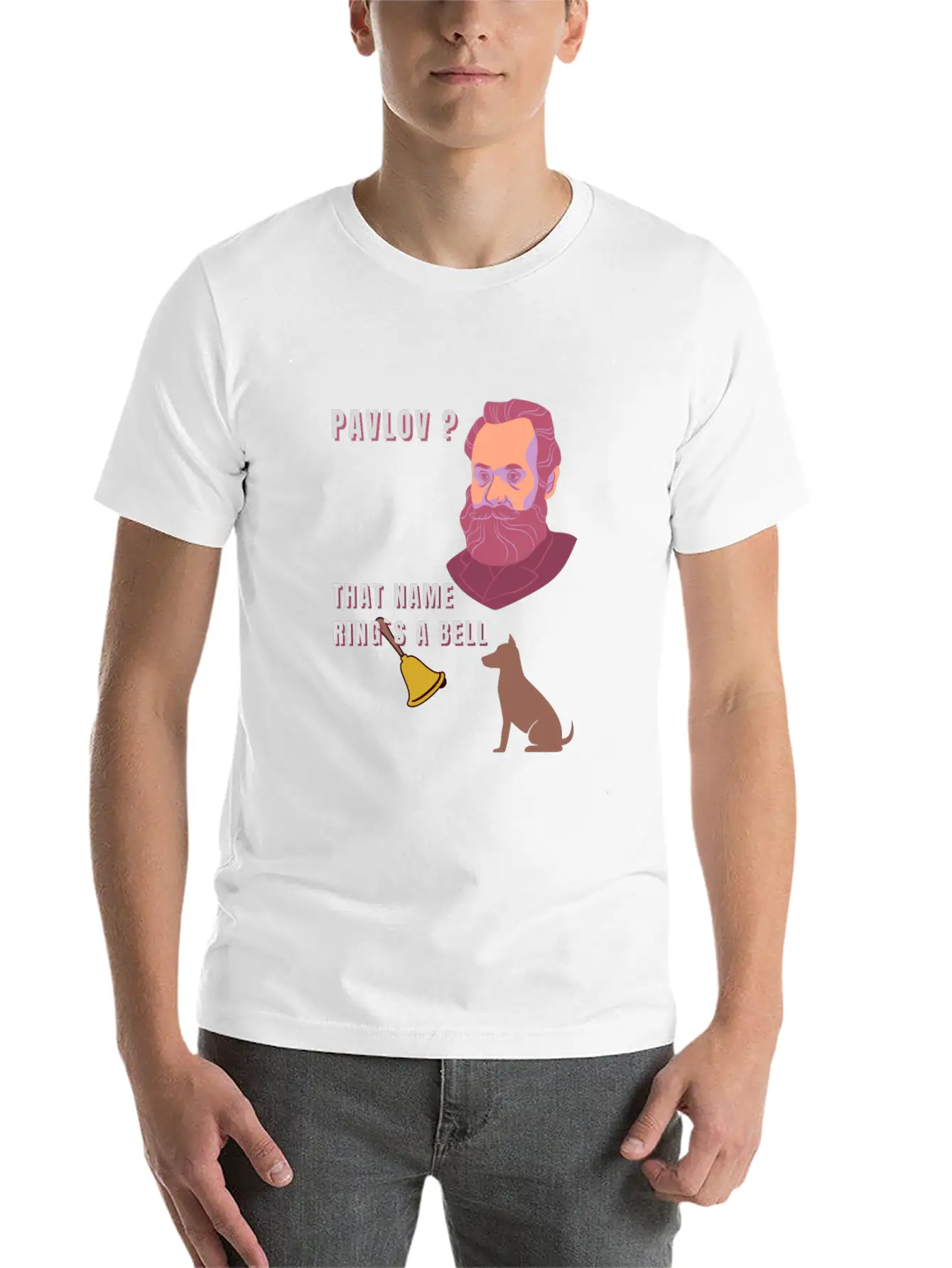 Pavlov ? That Name Ring´s A Bell ?? Unisex Casual T-Shirt – Clean Design For Daily Comfort