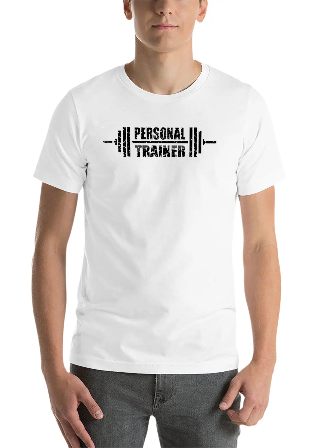 Personal Trainer Sports Gym Gift Fitness Trainer T Relaxed Everyday Tee – Lightweight And Durable Cotton
