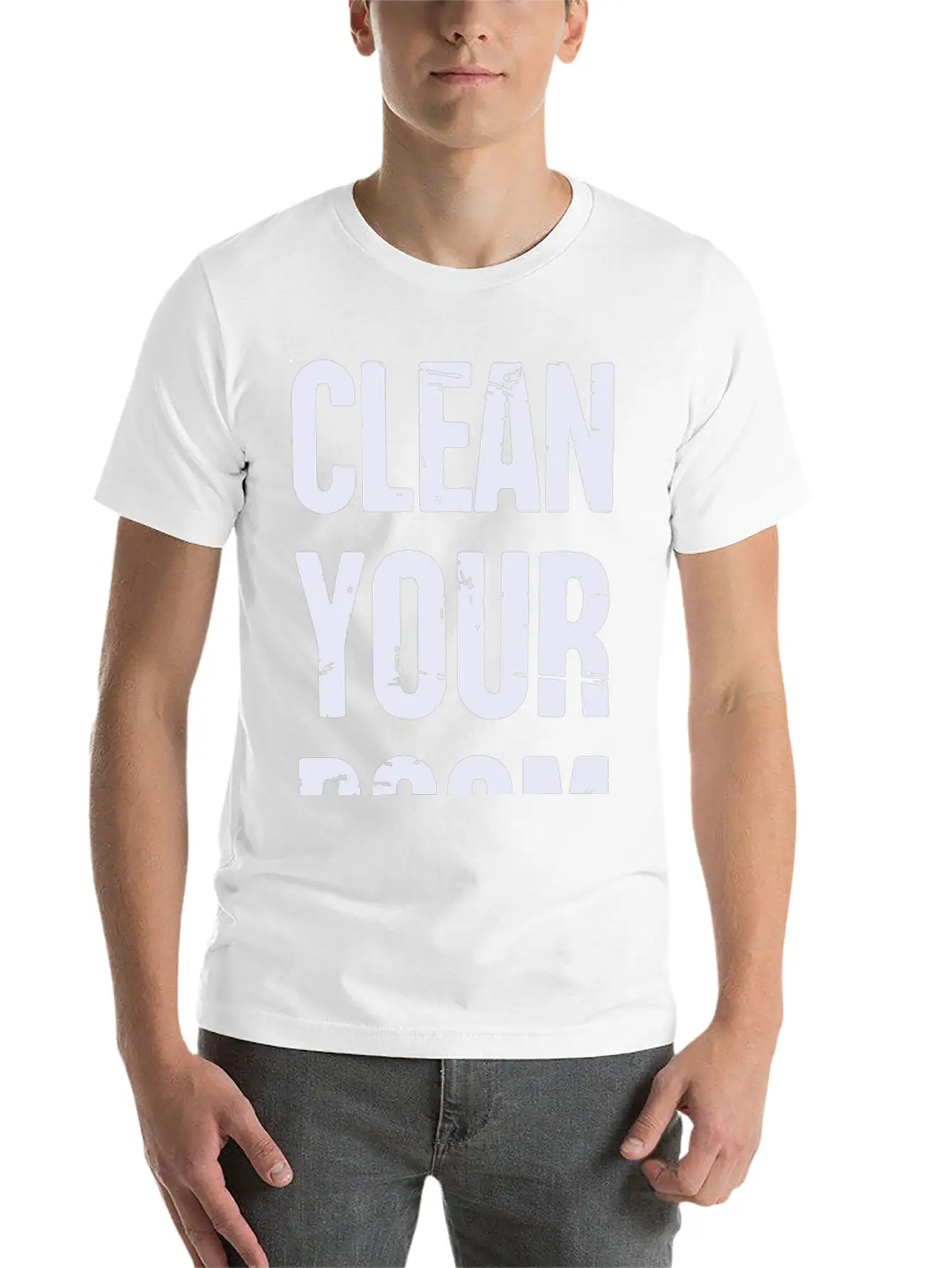 Peterson Clean Your Room Basic Graphic T-Shirt – Daily Comfort In Soft Cotton