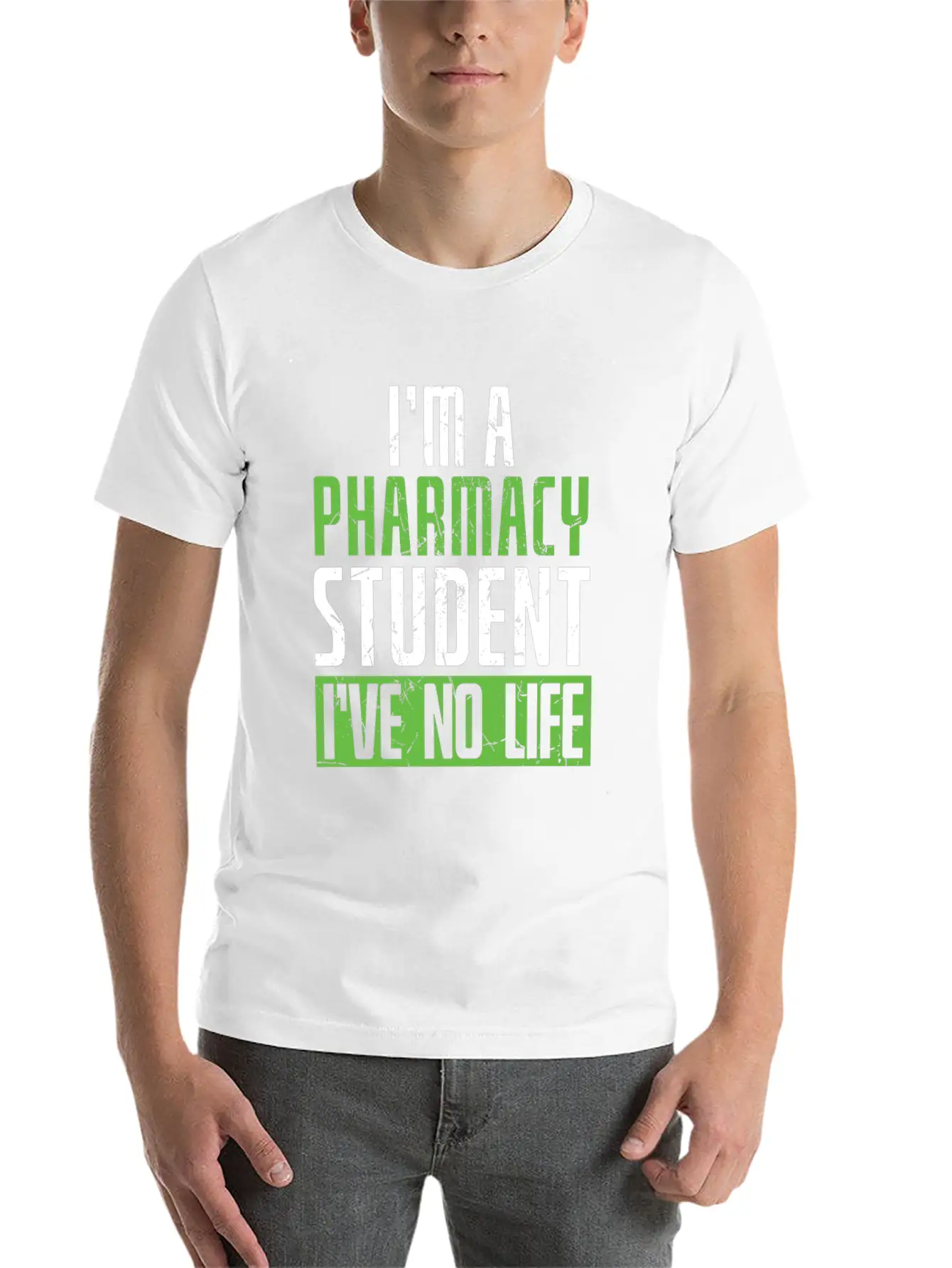 Pharmacy Student No Life Relaxed Everyday Tee – Lightweight And Durable Cotton