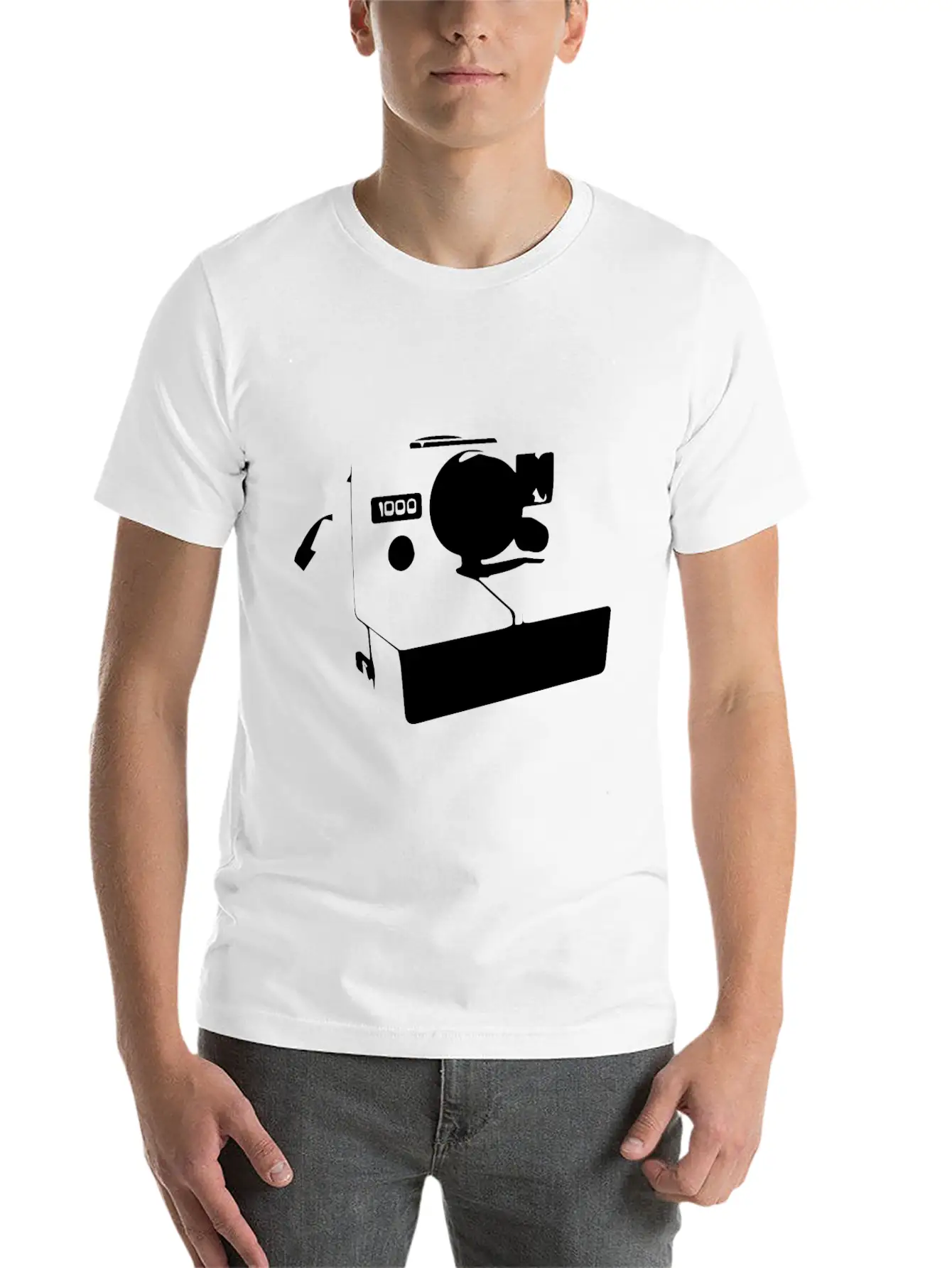 Polaroid Vintage 80s Retro Camera Unisex Casual T-Shirt – Clean Design For Daily Comfort
