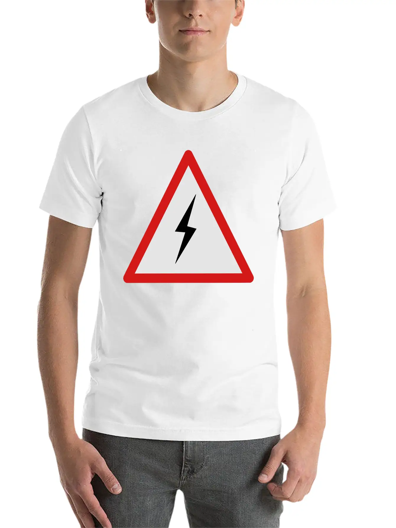 Power Danger Soft Cotton Short Sleeve Tee – Unisex Wardrobe Staple