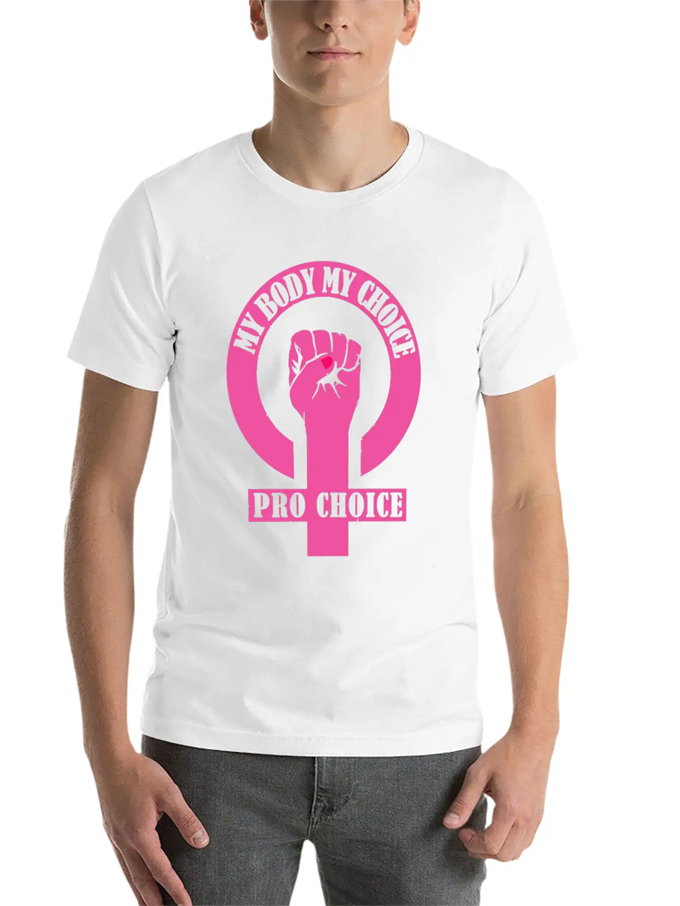 Pro Choice, Feminist My Body My Choice Unisex Casual T-Shirt – Clean Design For Daily Comfort