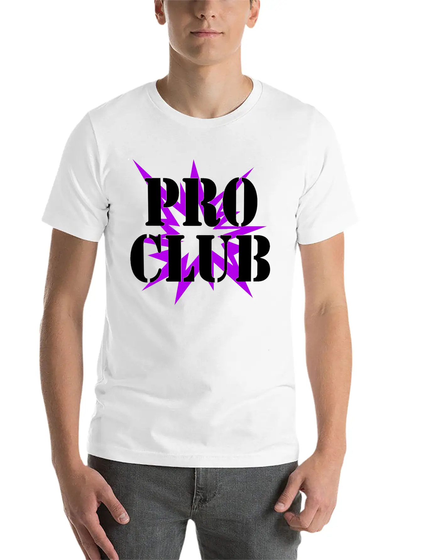 Pro Club Classic Fit Graphic Tee For Daily Comfort – Unisex Cotton Shirt