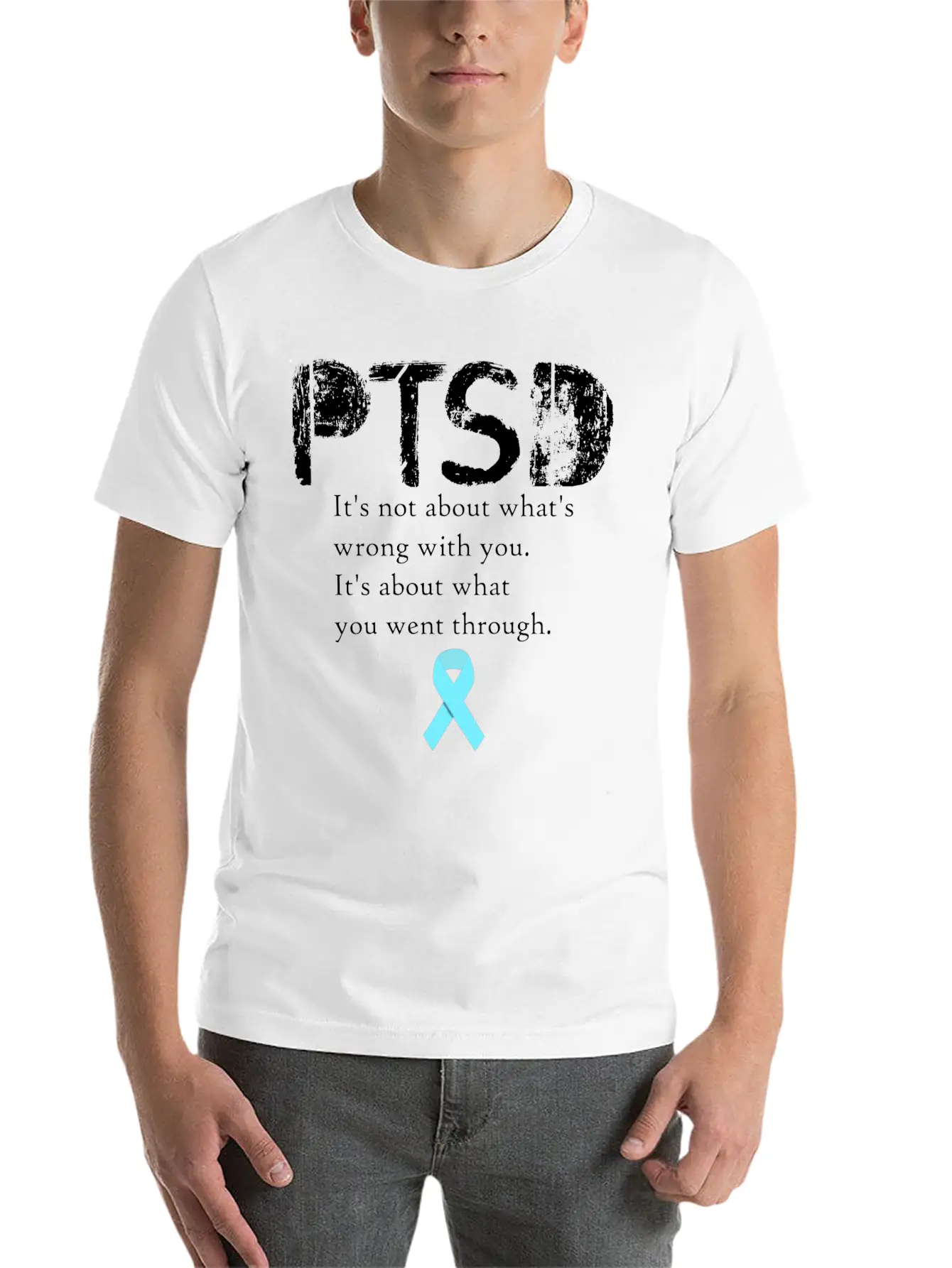 PTSD Classic Fit Graphic Tee For Daily Comfort – Unisex Cotton Shirt