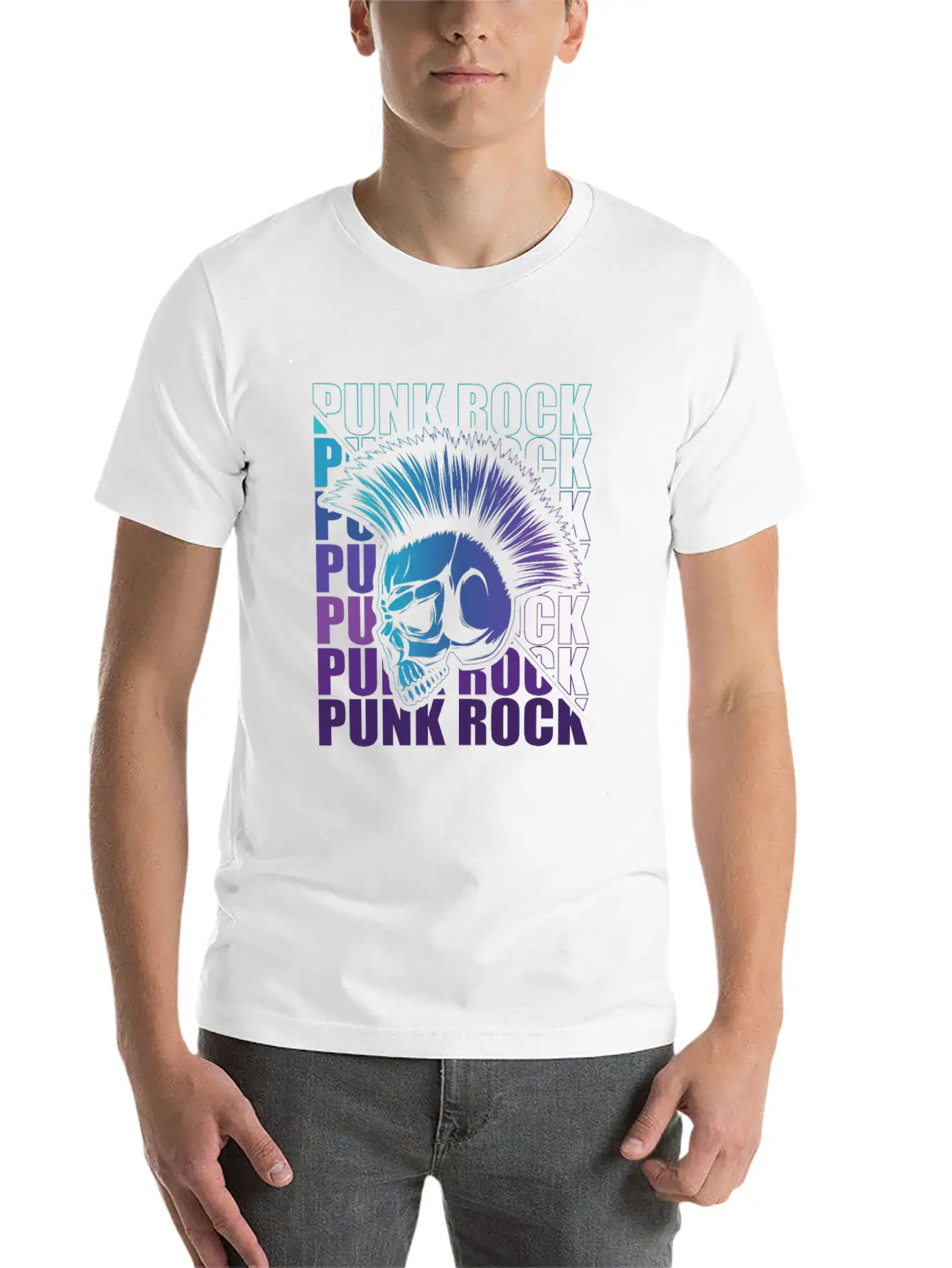 Punk Rock Pogo Anarchy Punks Punk Rockers Punk Modern Fit Casual T-Shirt ��� Clean And Versatile Design
