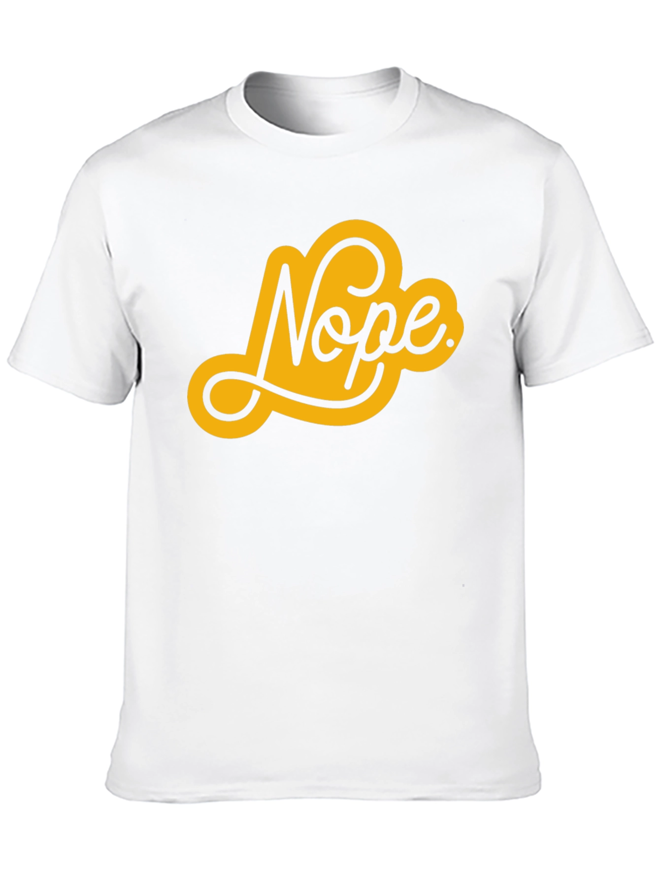 Nope Graphic Tee - Stylish Casual Comfort
