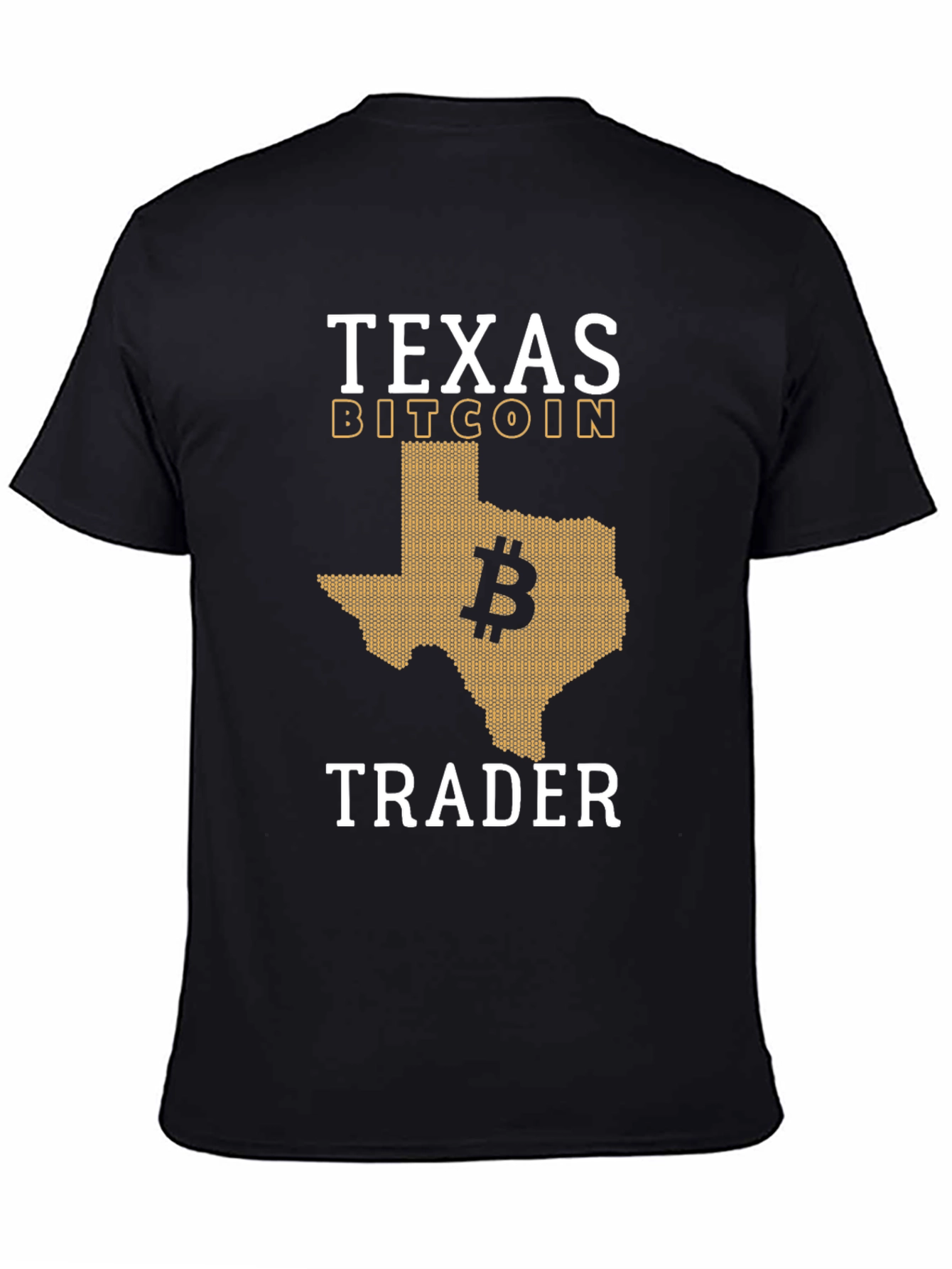 Texas Bitcoin Trader Graphic Tee - Crypto Currency T-Shirt