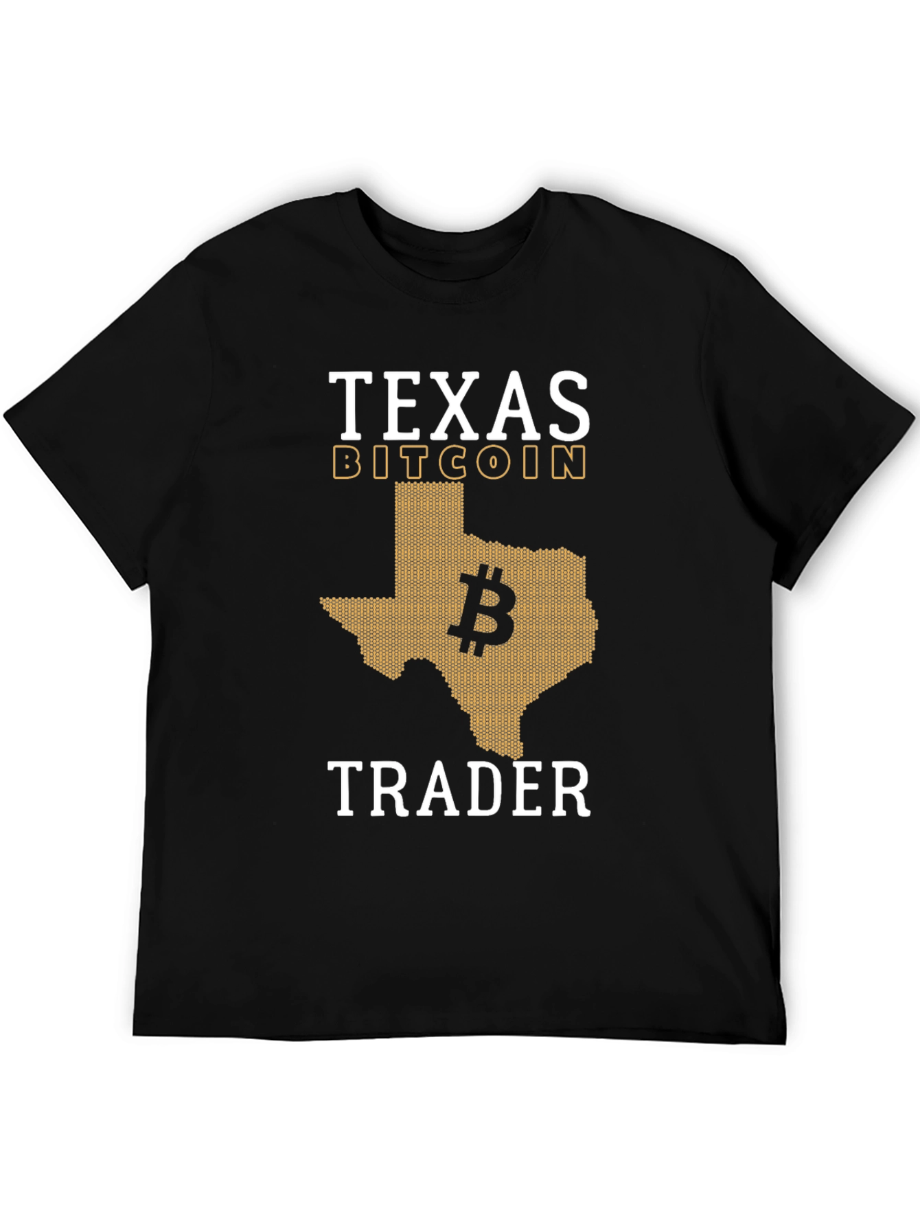 Texas Bitcoin Trader Graphic Tee - Crypto Currency T-Shirt